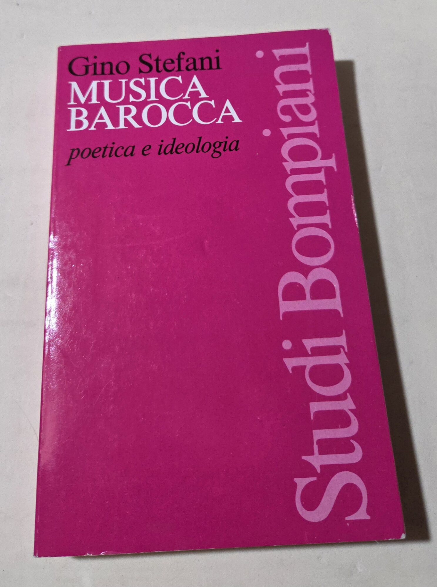 Musica Barocca - Poetica e ideologia
