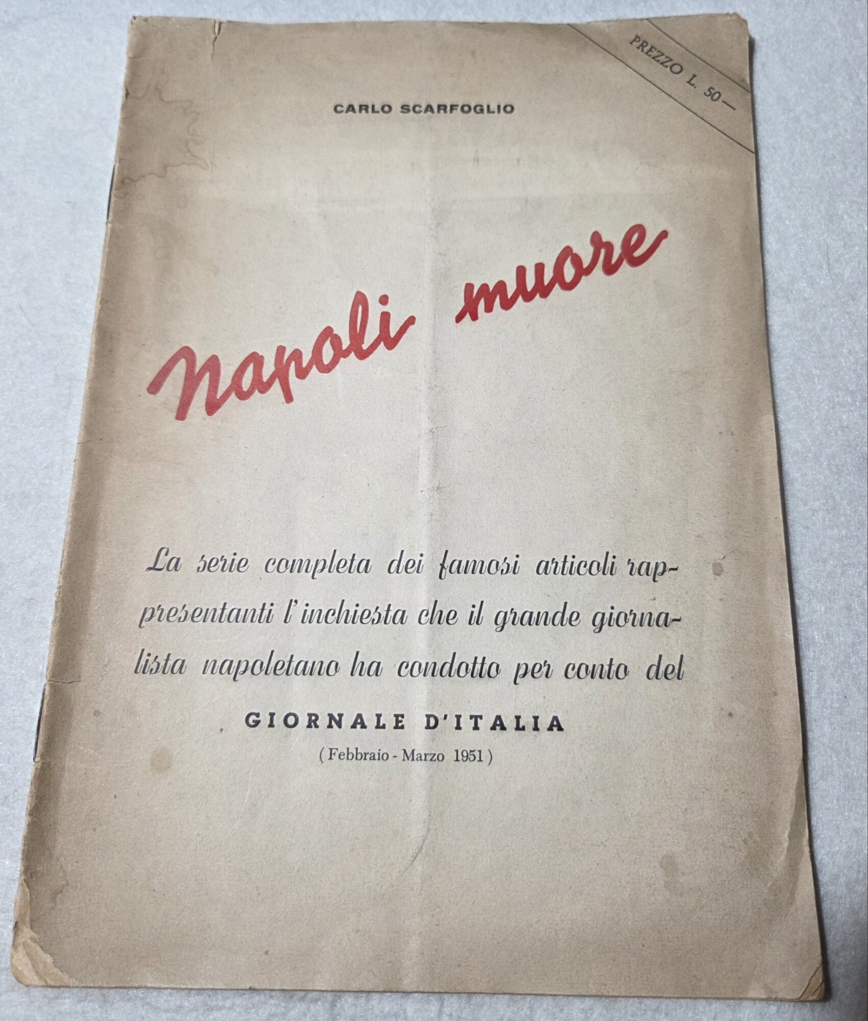 Napoli muore