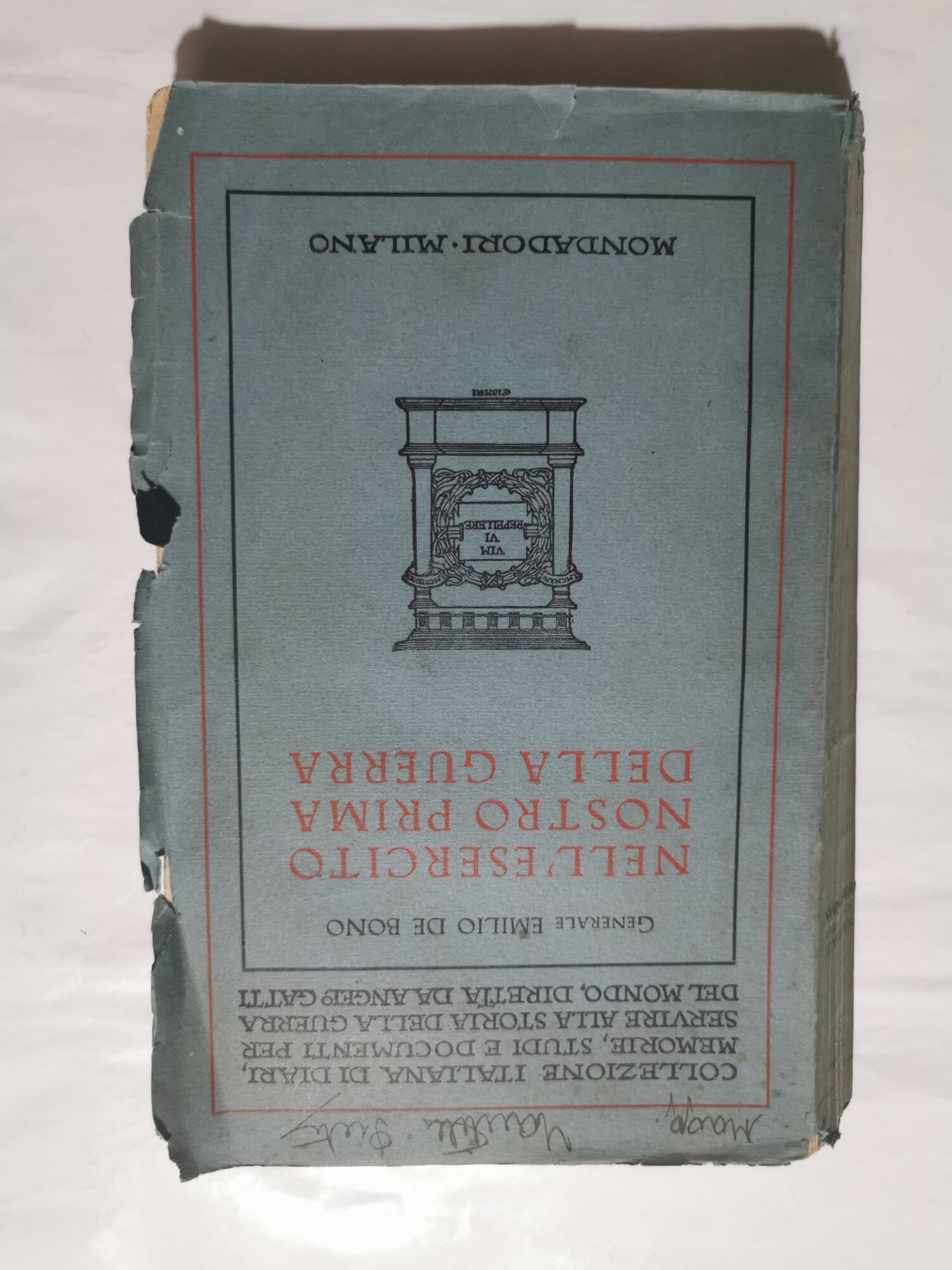 Nell'Esercito nostro prima della guerra