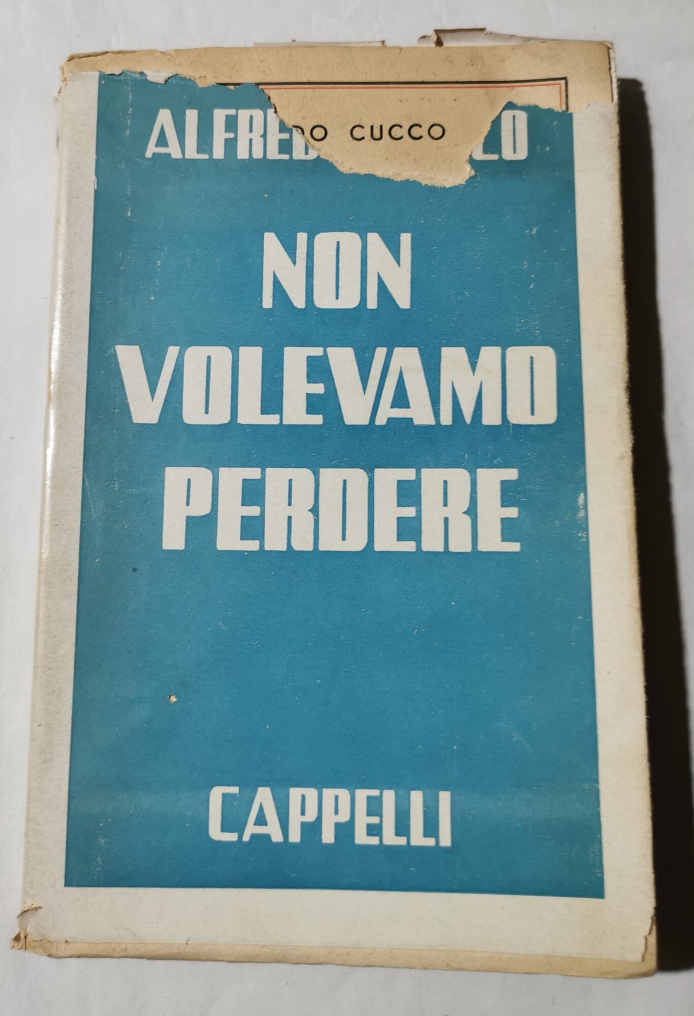 Non volevamo perdere