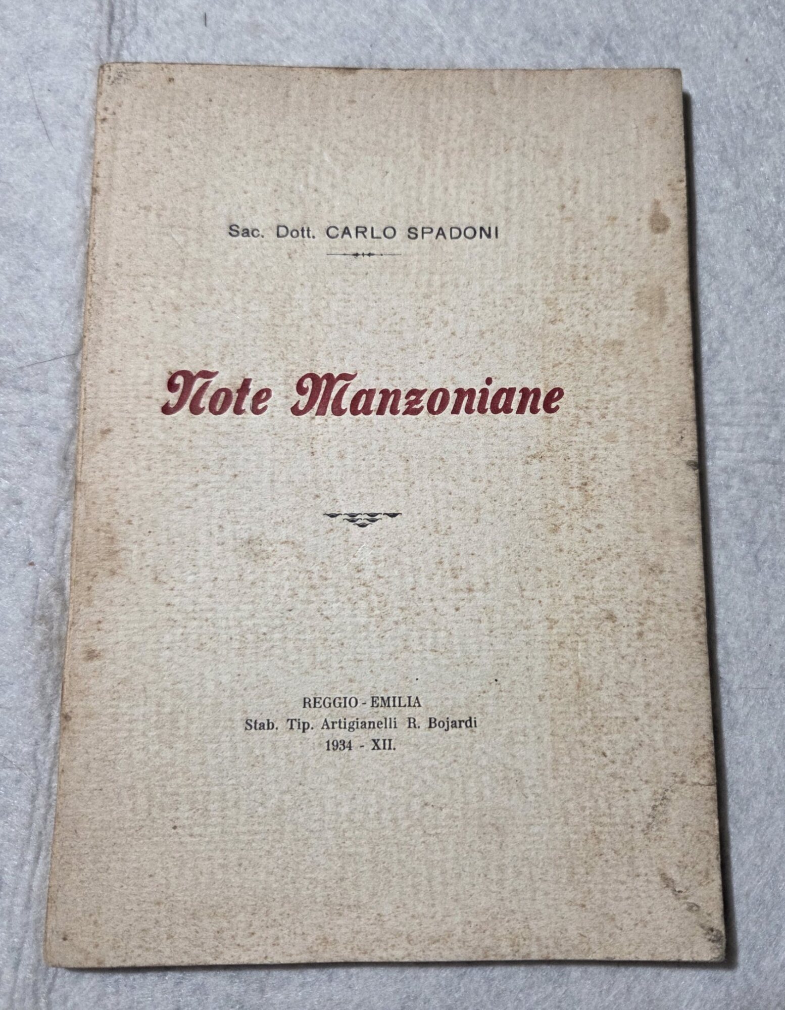 Note Manzoniane