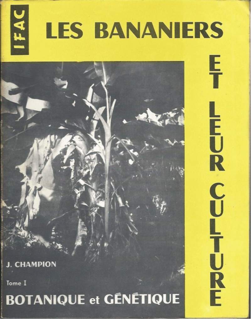 NOTES ET DOCUMENTS SUR LES BANANIERS ET LEUR CULTURE - …