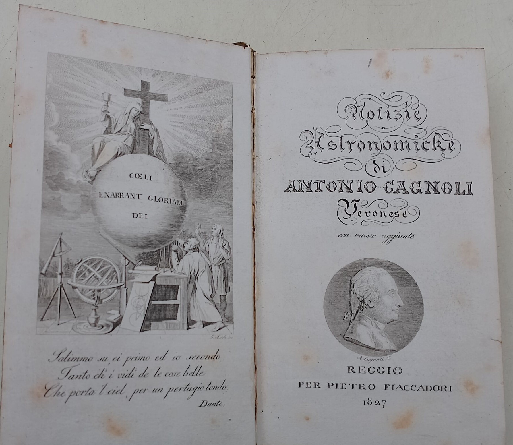 Notizie Astronomiche di Antonio Cagnioli adattate ad uso comune 2 …