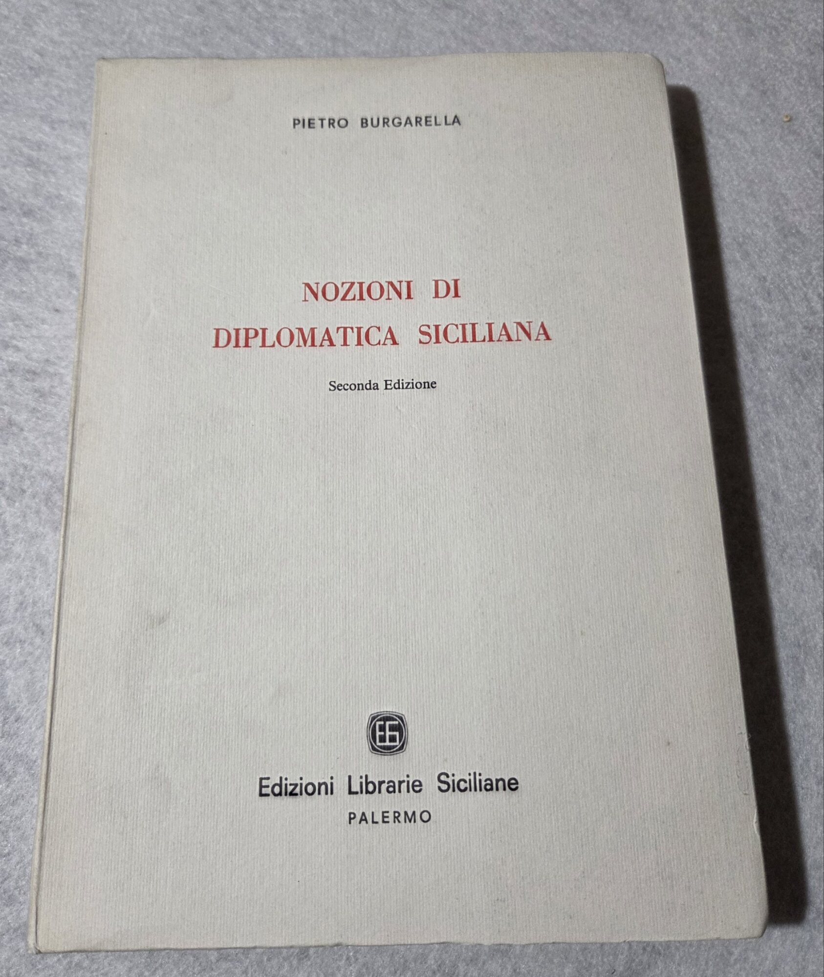 Nozioni di Diplomatica Siciliana