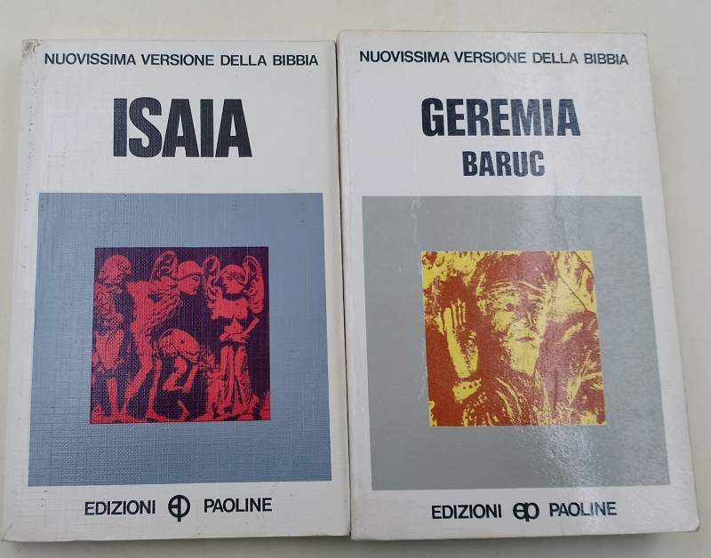 NUOVISSIMA VERSIONE DELLA BIBBIA DAI TESTI ORIGINALI- voll 24-25(1968/79)