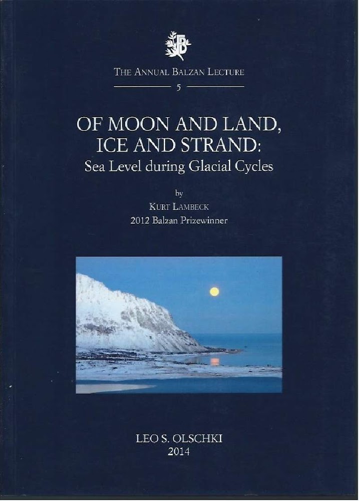 OF MOON AND LAND, ICE AND STRAND: Sea Level during …