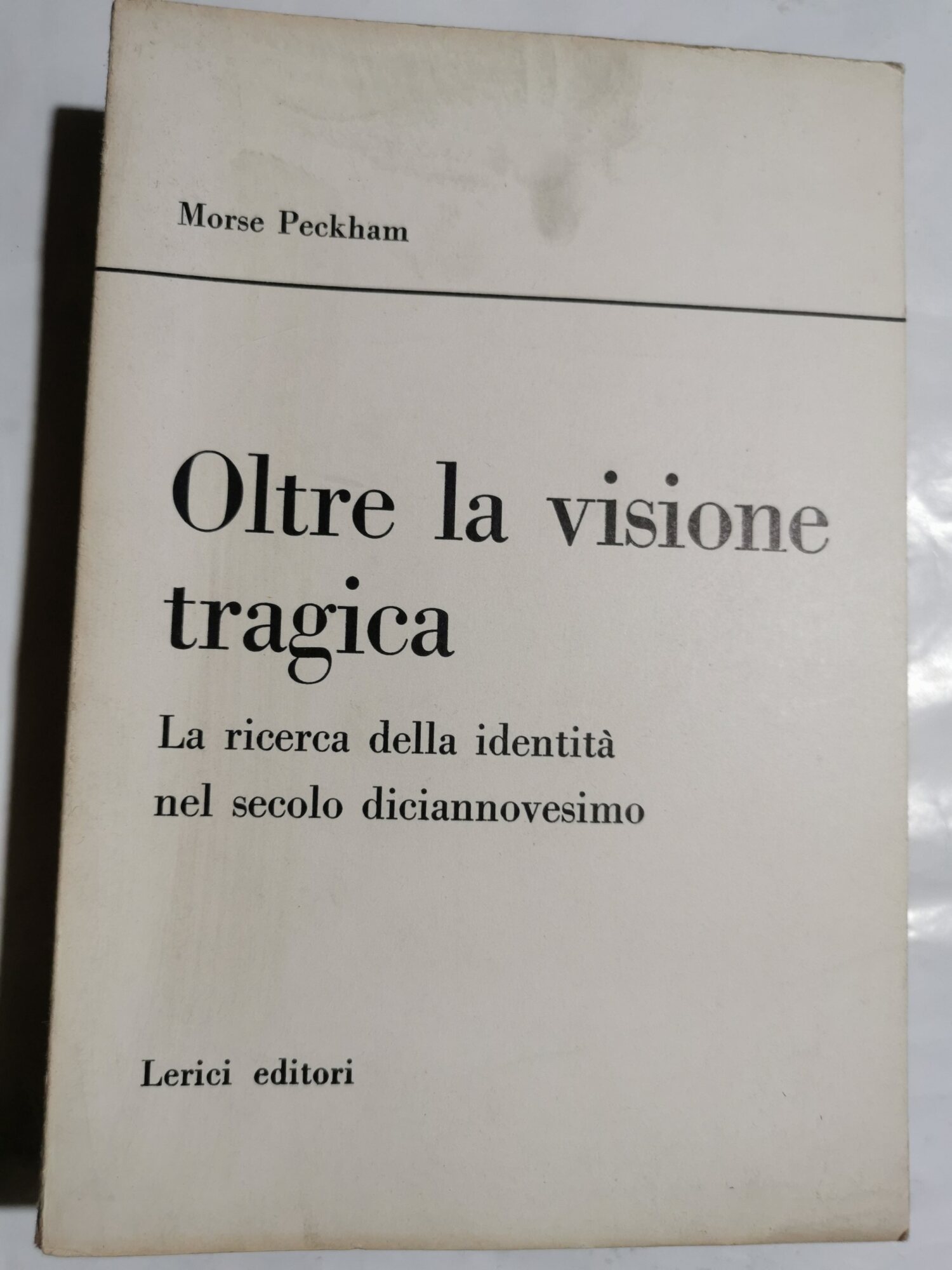 Oltre la visione tragica