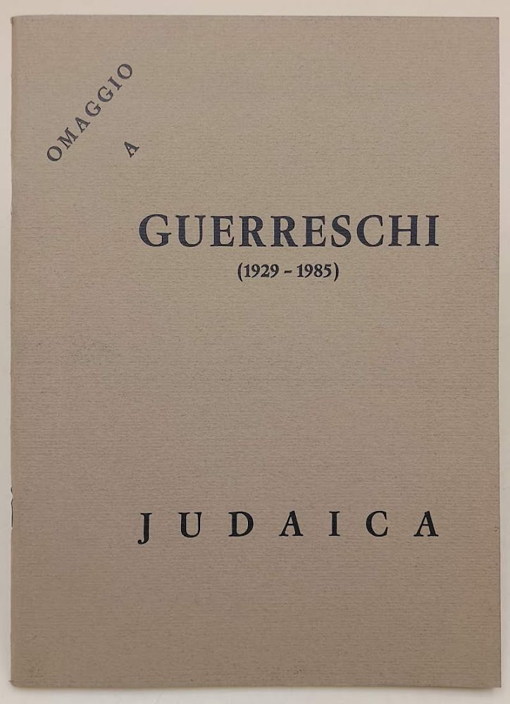 OMAGGIO A GIUSEPPE GUERRESCHI(1929-1985)- JUDAICA 20 DISEGNI(1986)