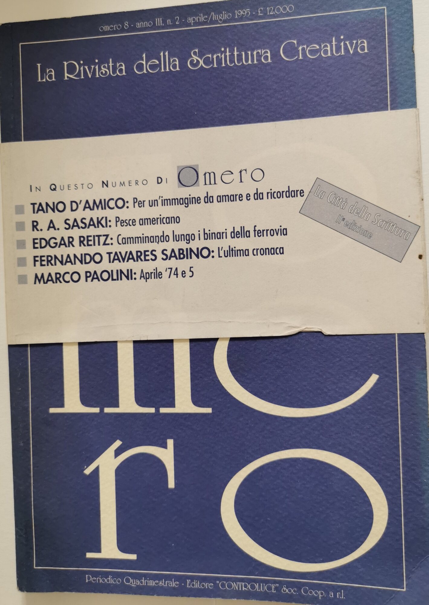 Omero - la rivista della scrittura creativa
