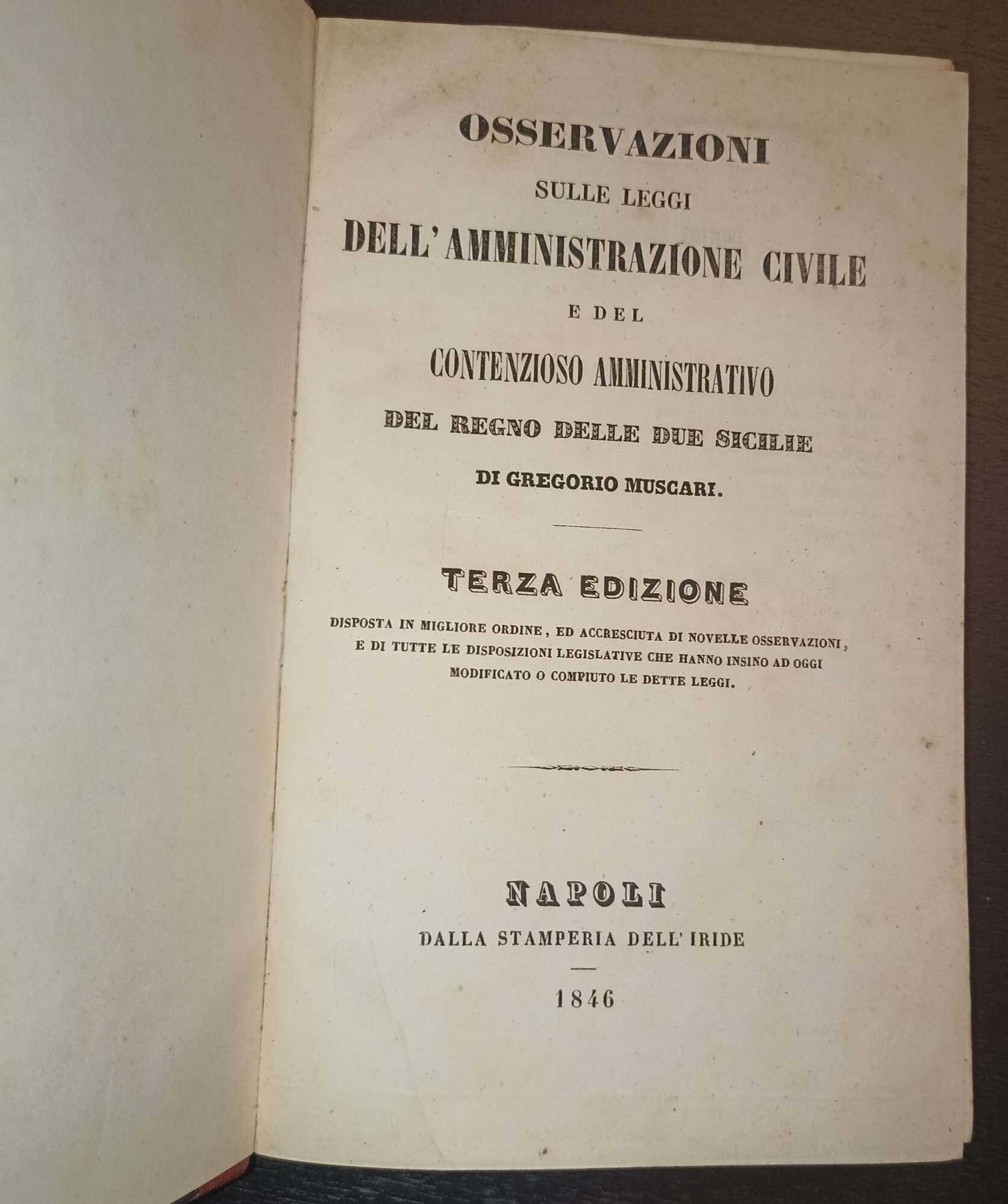 Osservazioni sulle leggi dell'amministrazione civile e del contenzioso amministrativo del …