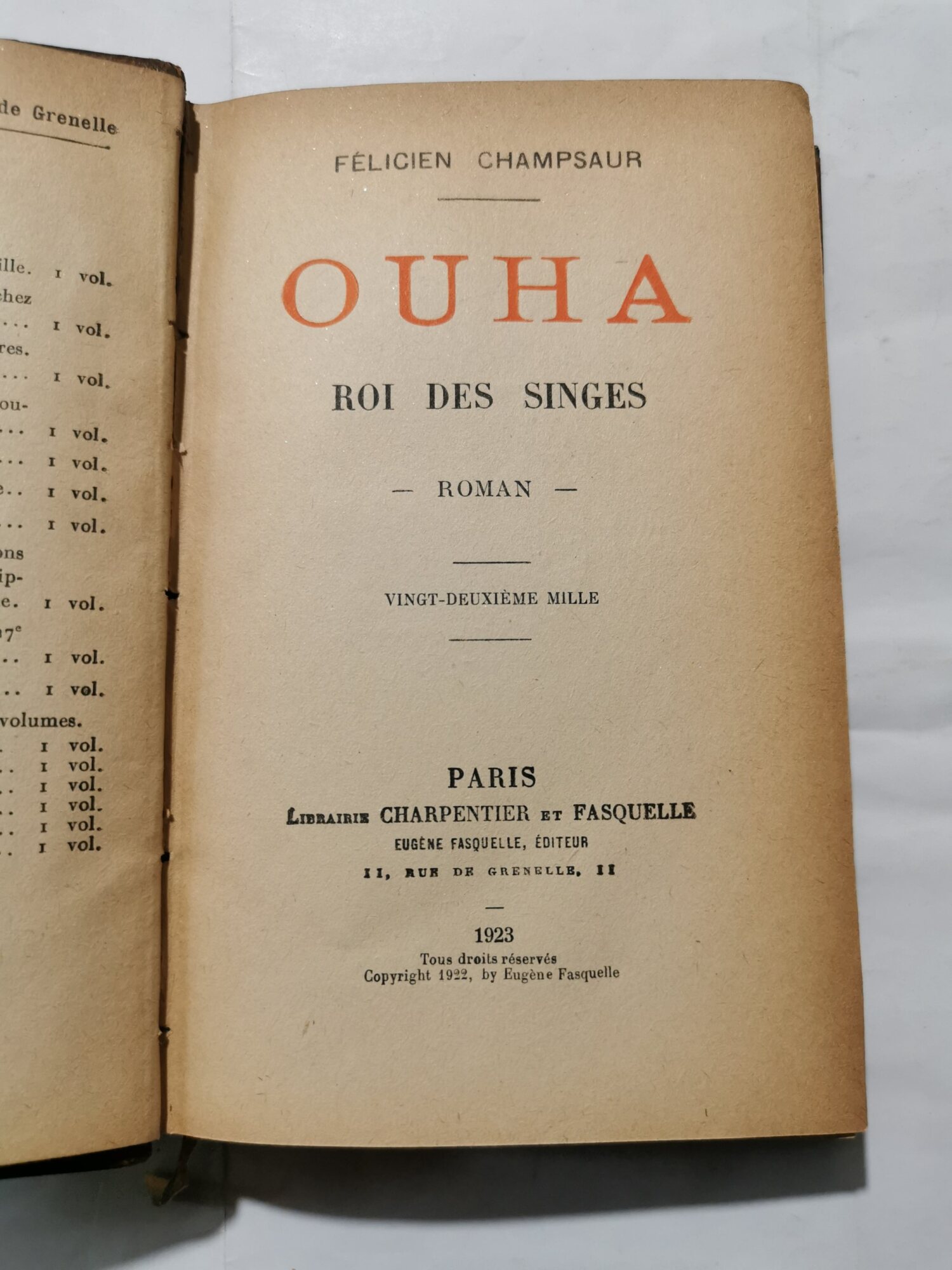 Ouha - Roi de singes
