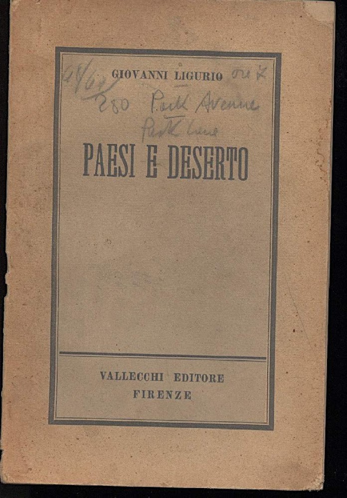 PAESI E DESERTO