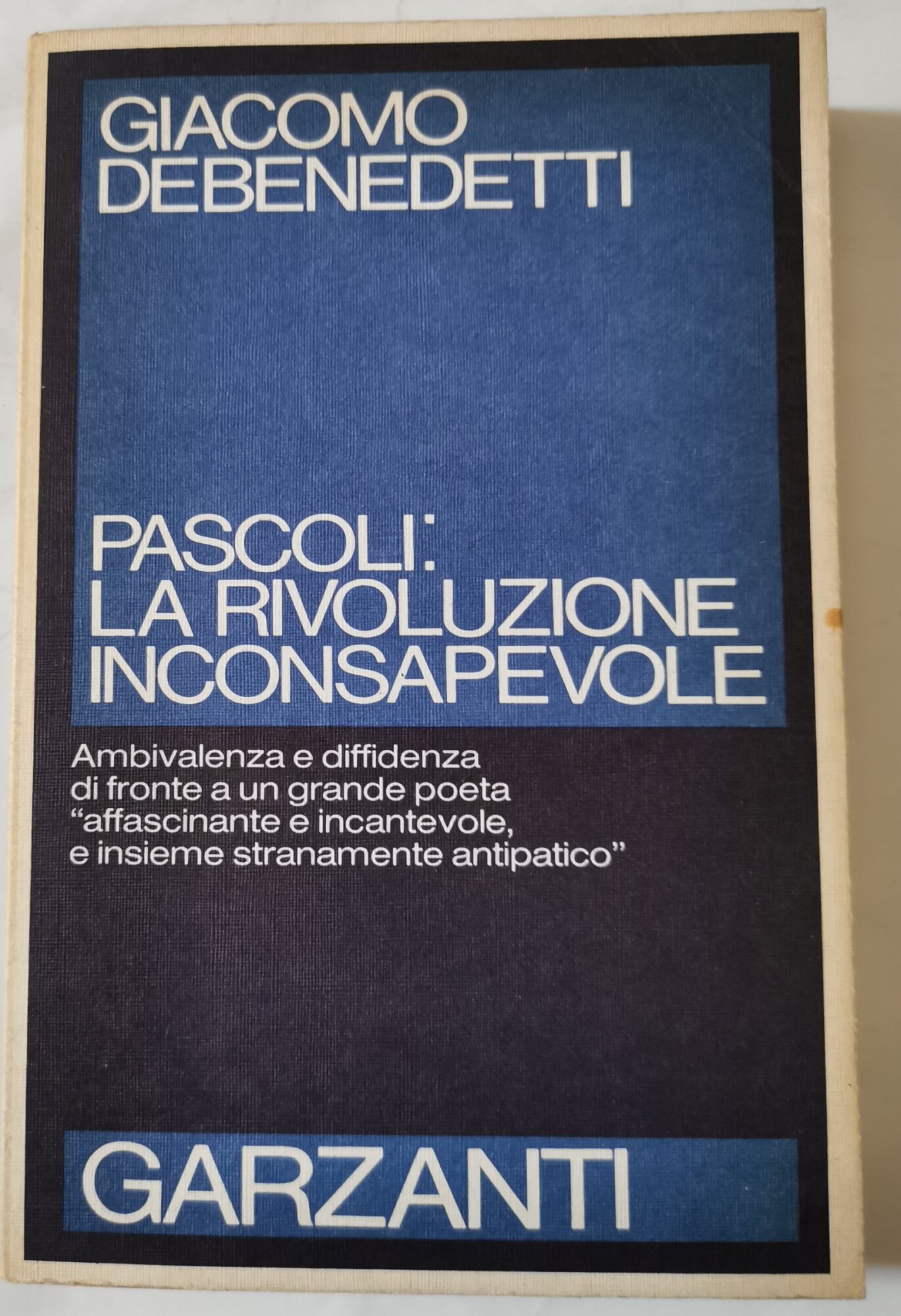 Pascoli: la rivoluzione inconsapevole - Quaderni inediti