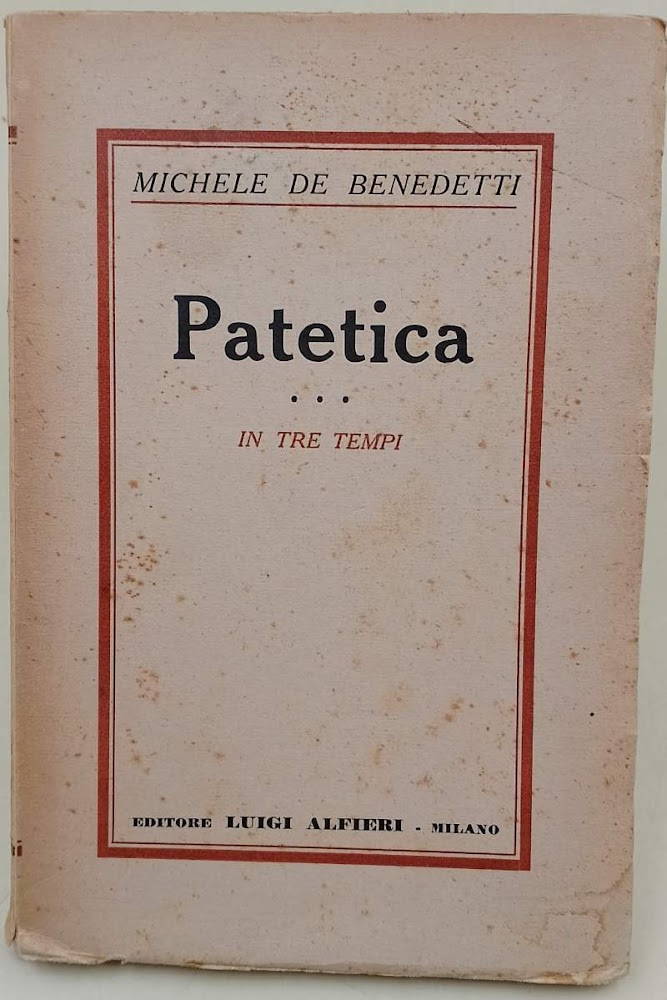 PATETICA- IN TRE TEMPI(ANNI '40)