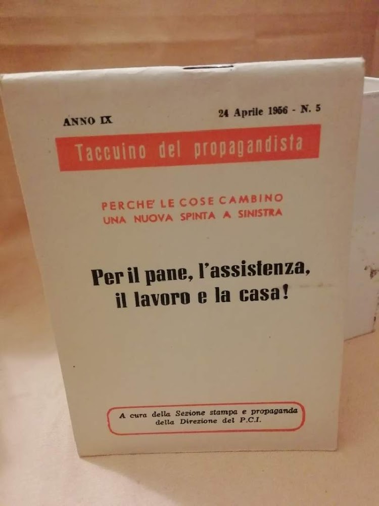 PER IL PANE, L'ASSISTENZA, IL LAVORO E LA CASA! (1956)