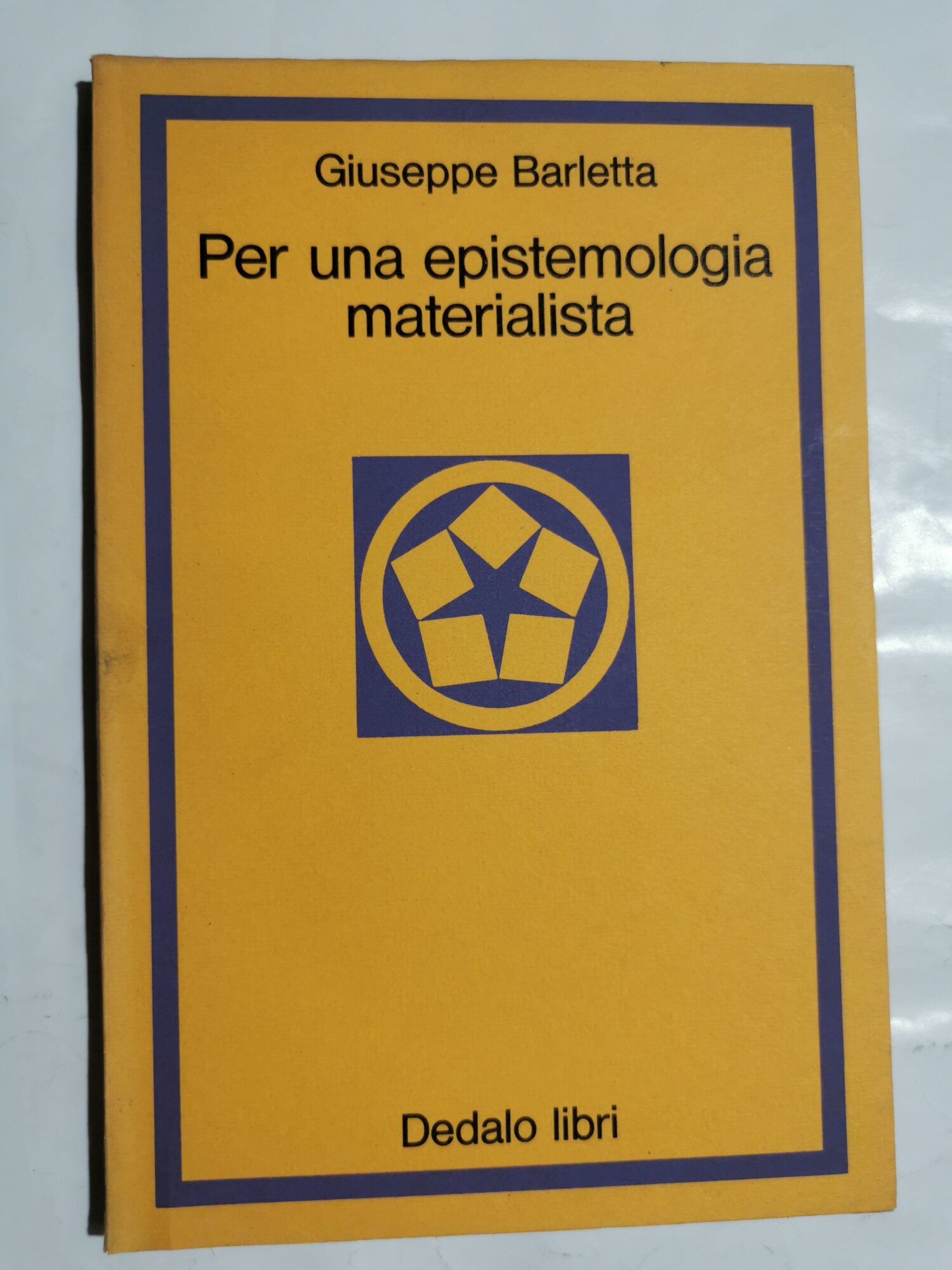 Per una epistemologia materialista