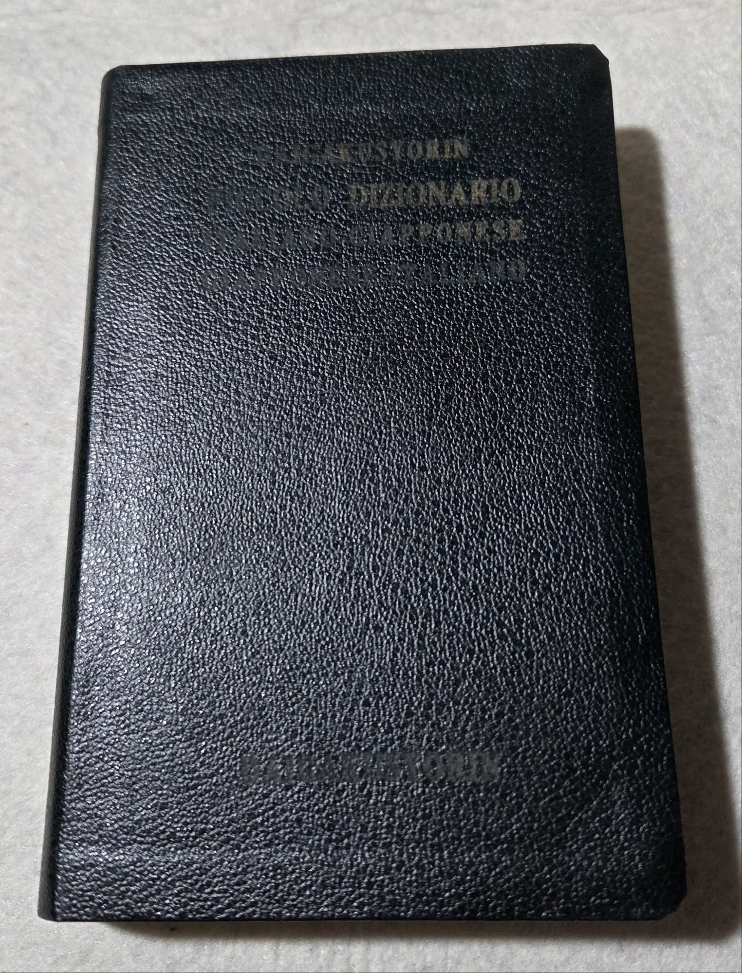 Piccolo dizionario Italiano - Giapponese Giapponese - Italiano