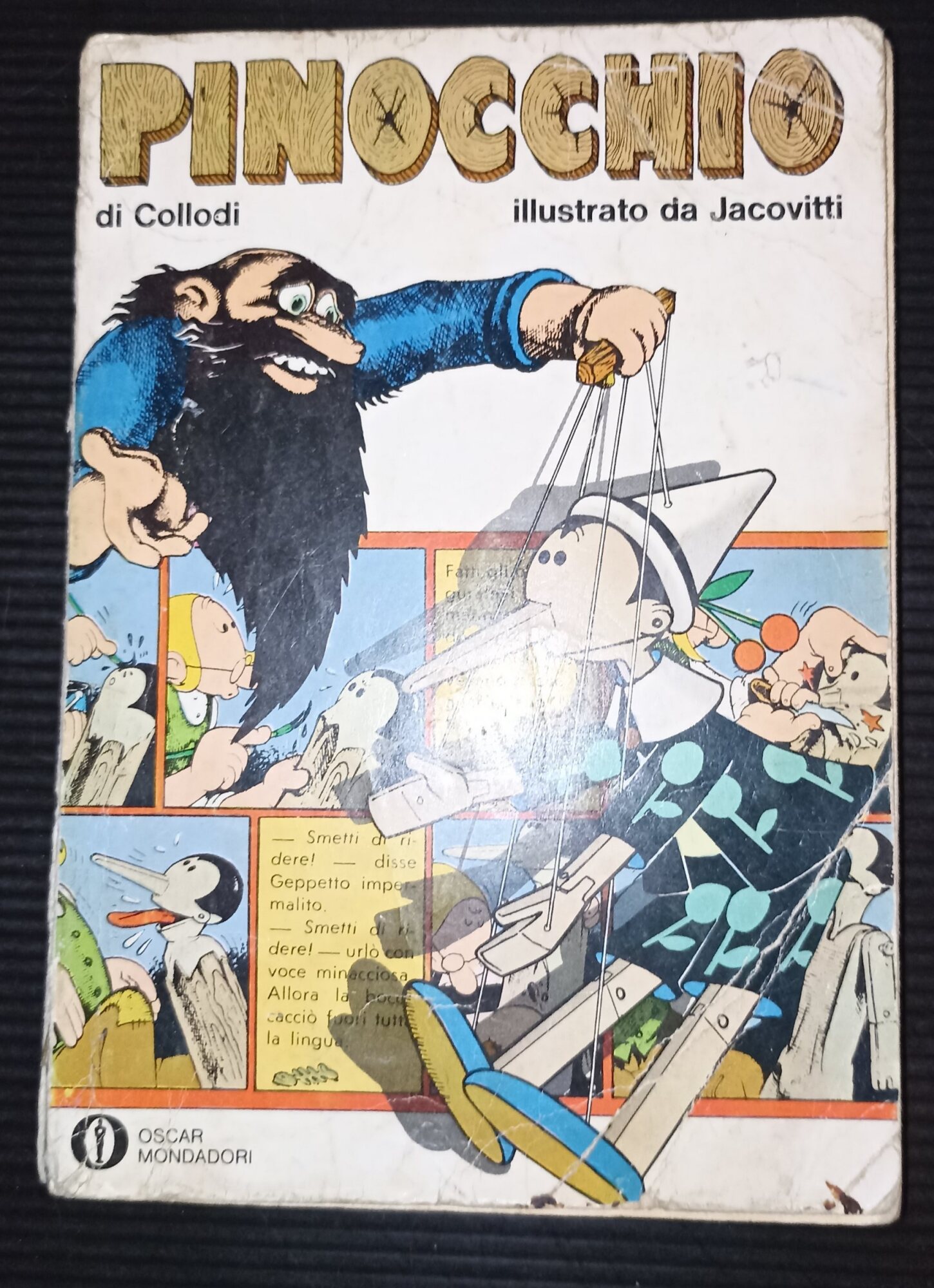 Pinocchio di Collodi illustrato da Jacovitti