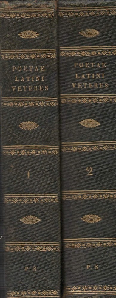 POETAE LATINI VETERES AD FIDEM OPTIMARUM EDITIONUM (1829)