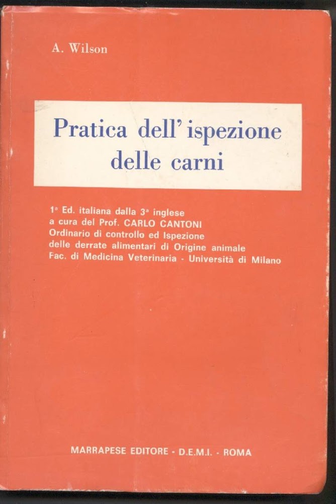 PRATICA DELL'ISPEZIONE DELLE CARNI