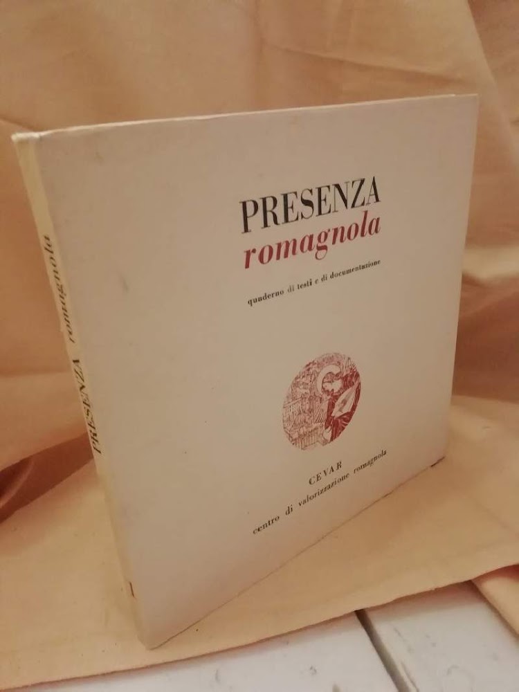 PRESENZA ROMAGNOLA-1 primo quaderno di testi e di documentazione(1975)