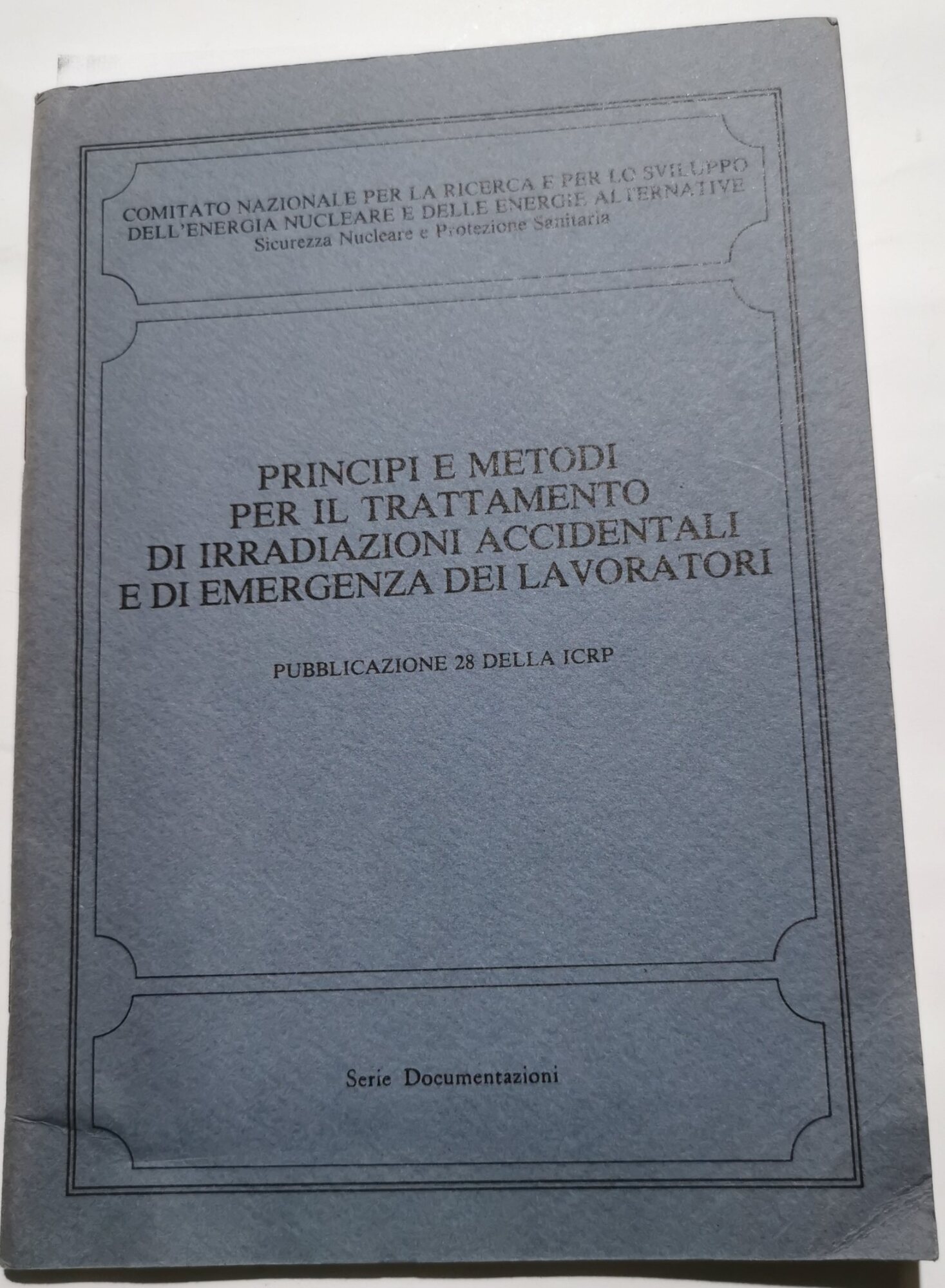 Principi e metodi per il trattamento di irradiazioni accidentali e …