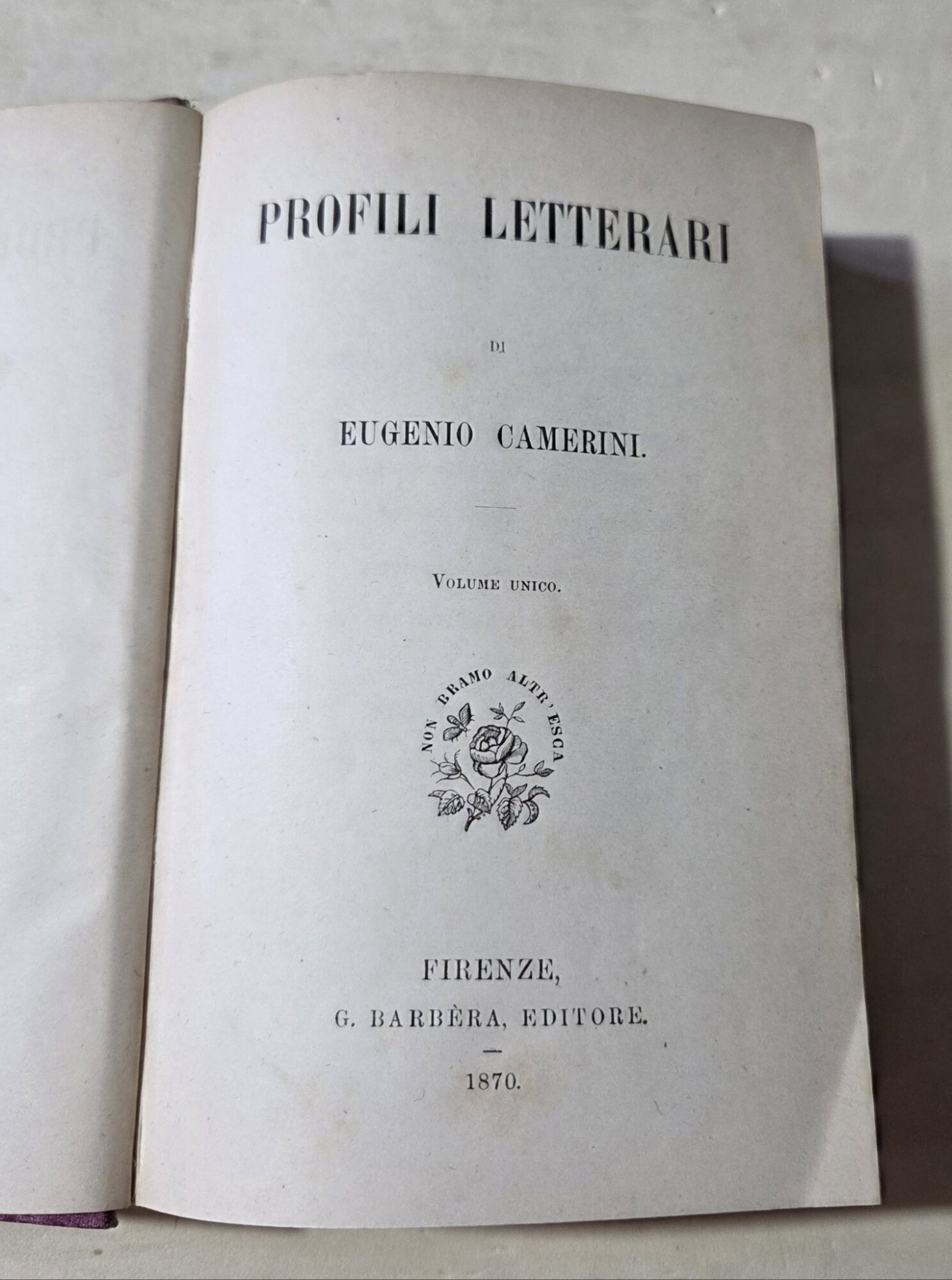 Profili letterari