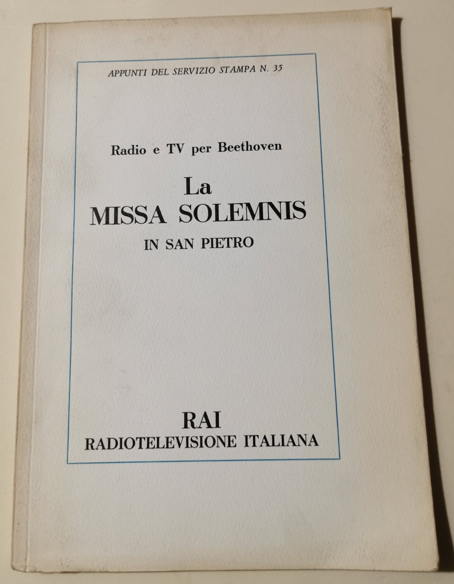 Radio e Tv per Beethoven - La Missa Solemnis in …
