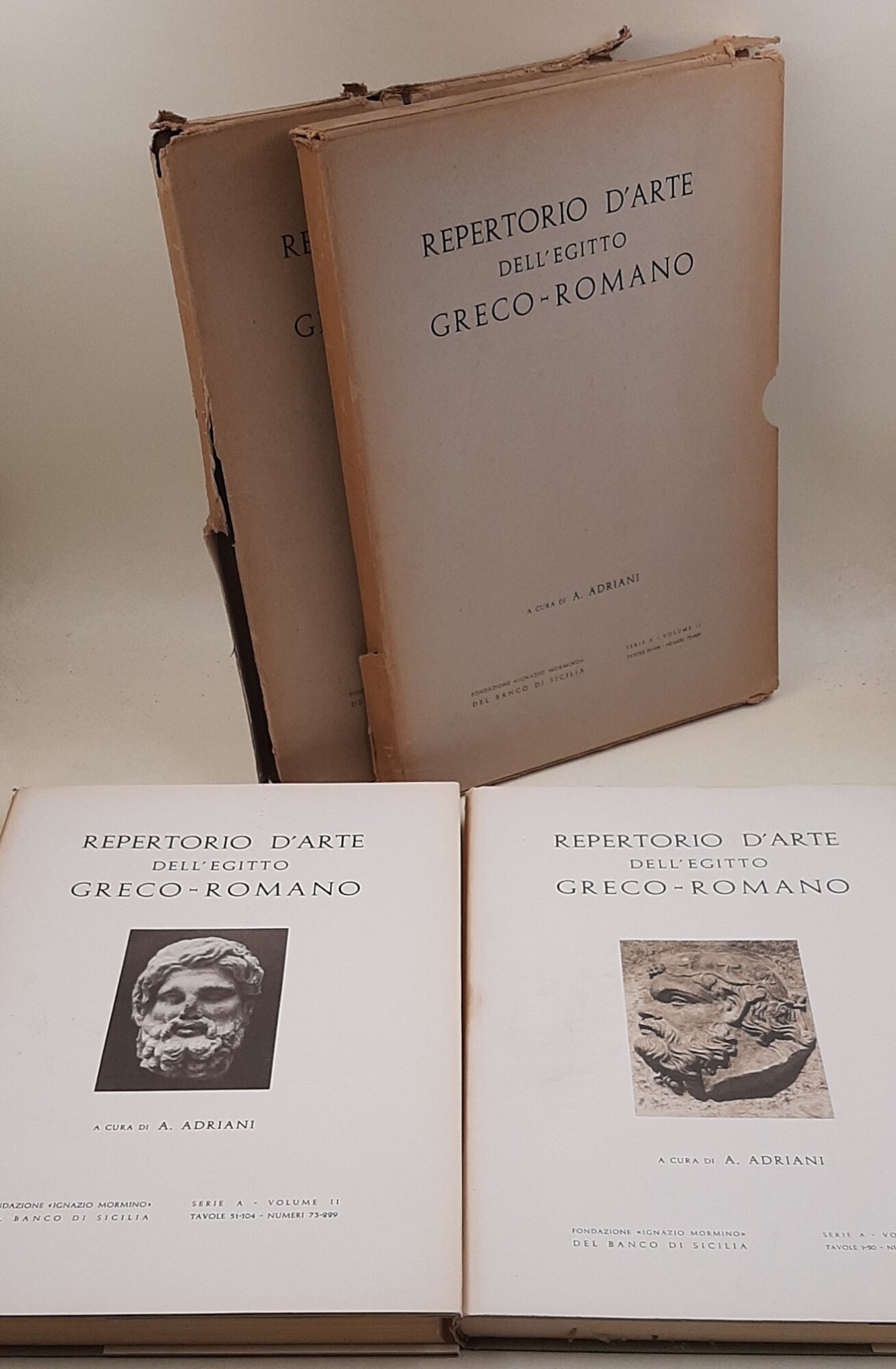 Repertorio dell'Egitto Greco-Romano - serie A- voll. I e II