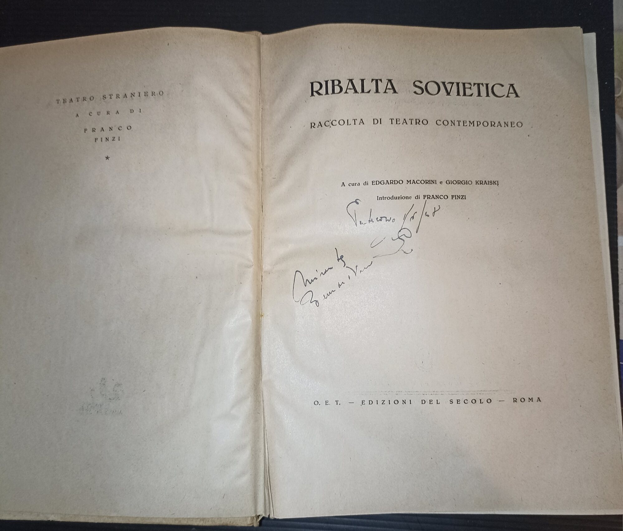 Ribalta sovietica raccolta di teatro contemporaneo