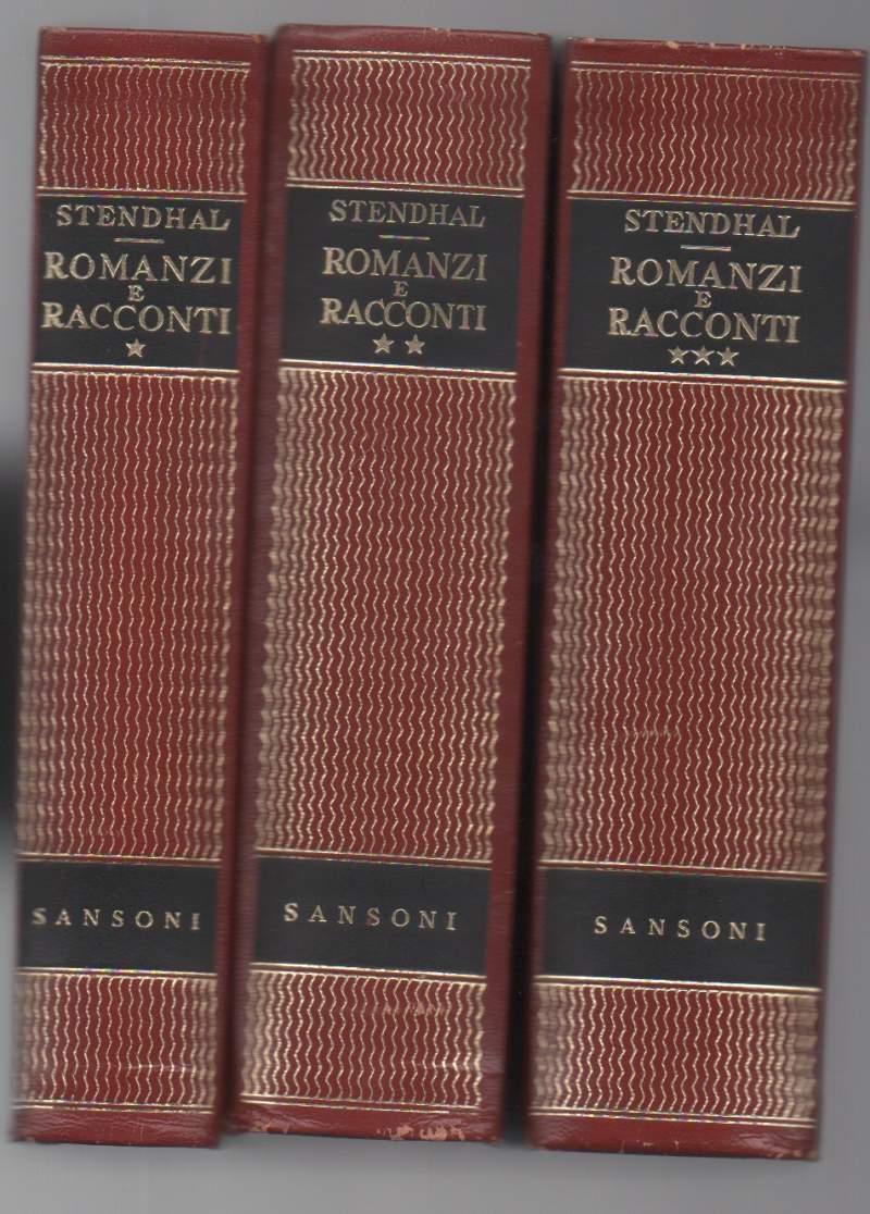 ROMANZI E RACCONTI 3 voll. (1962)