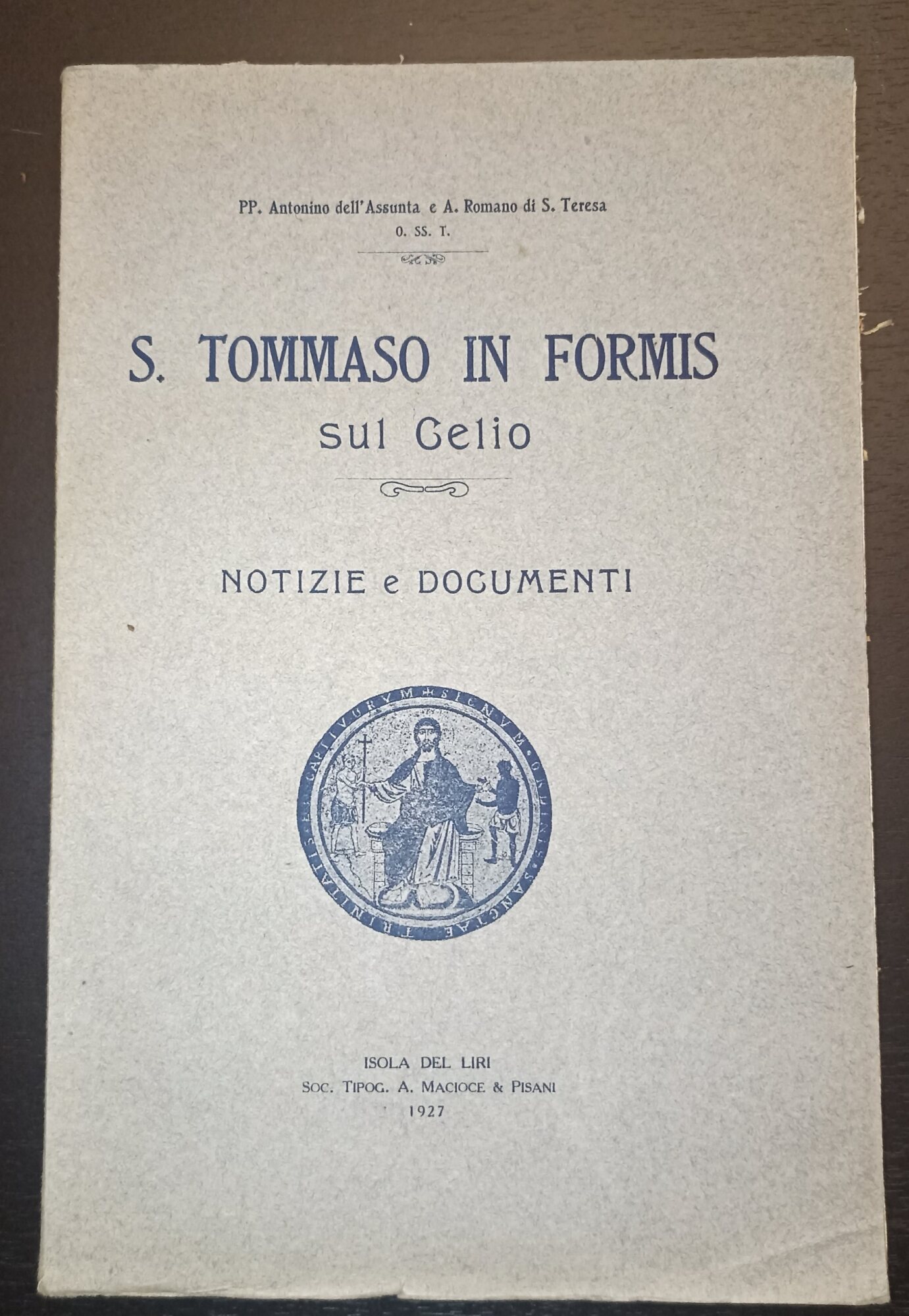 San Tommaso in Formis sul Celio notizie e documenti
