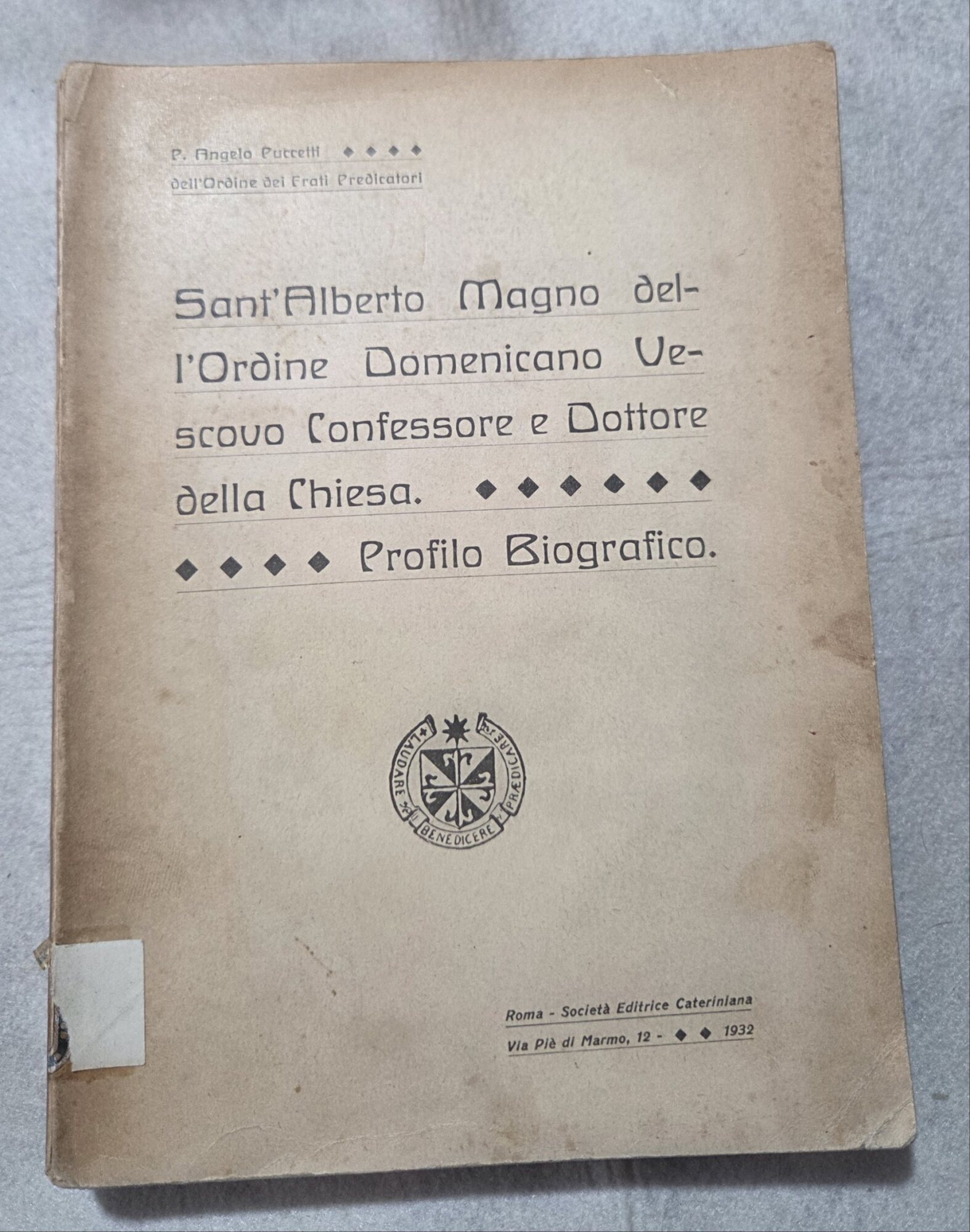 Sant'Alberto Magno dell'Ordine Domenicano Vescovo Confessore e Dottore della Chiesa …