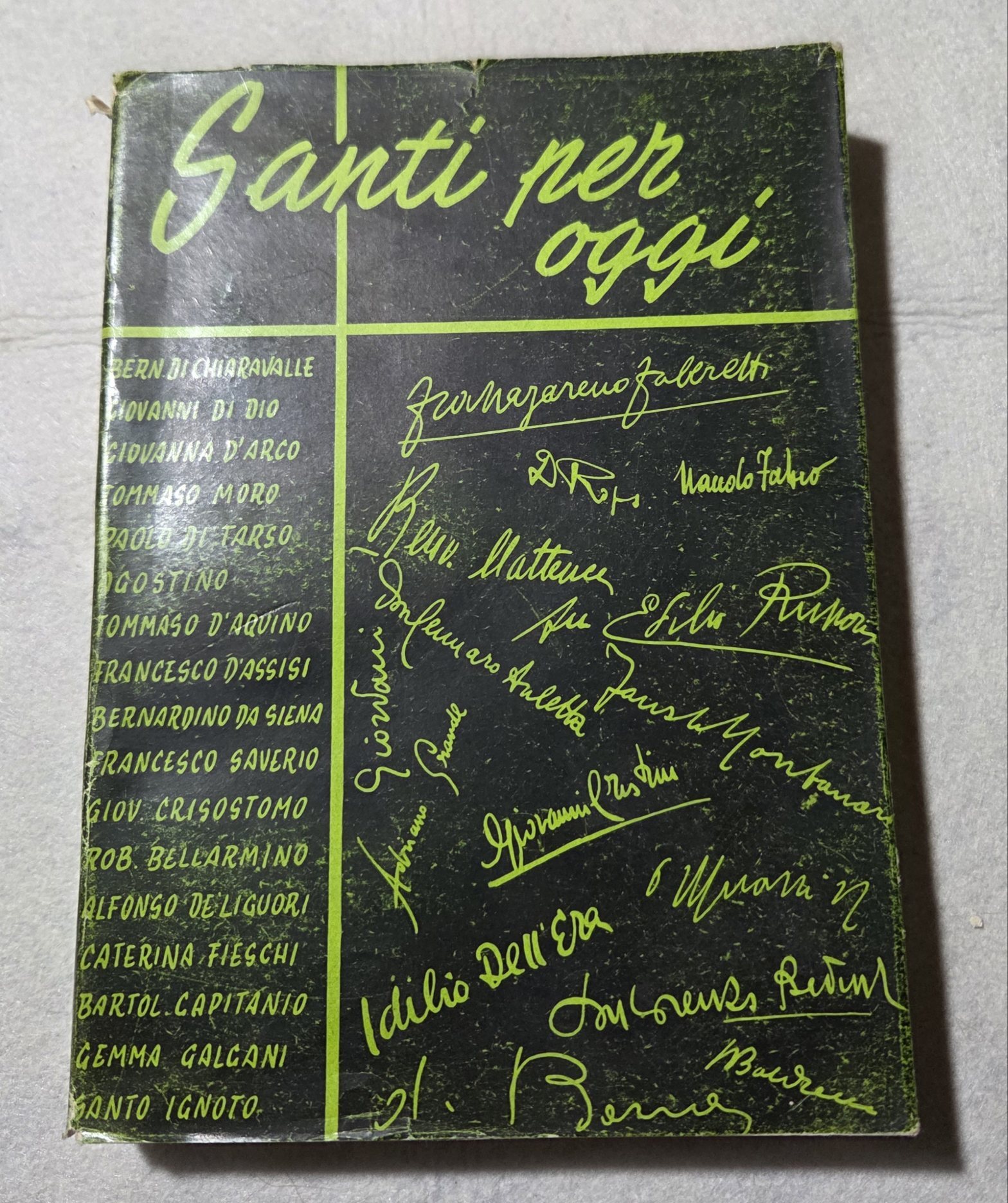 Santi per oggi