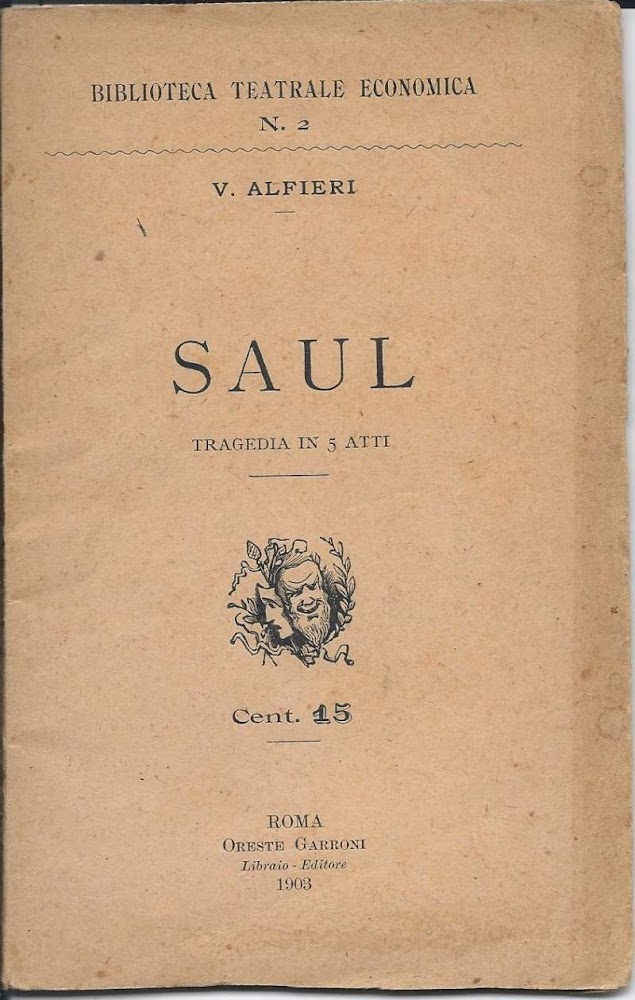 SAUL - Tragedia in 5 atti (1903)