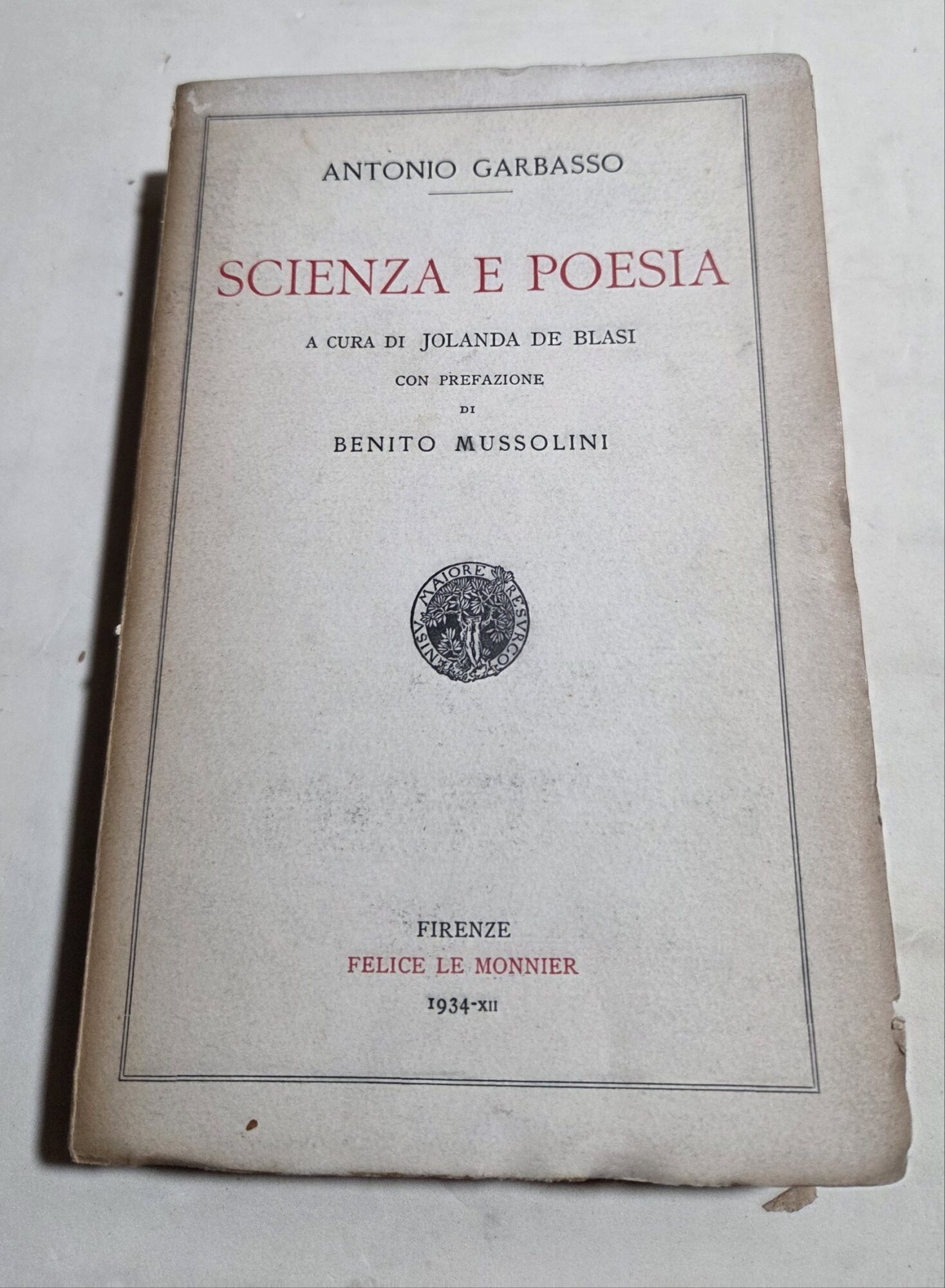 Scienze e poesia