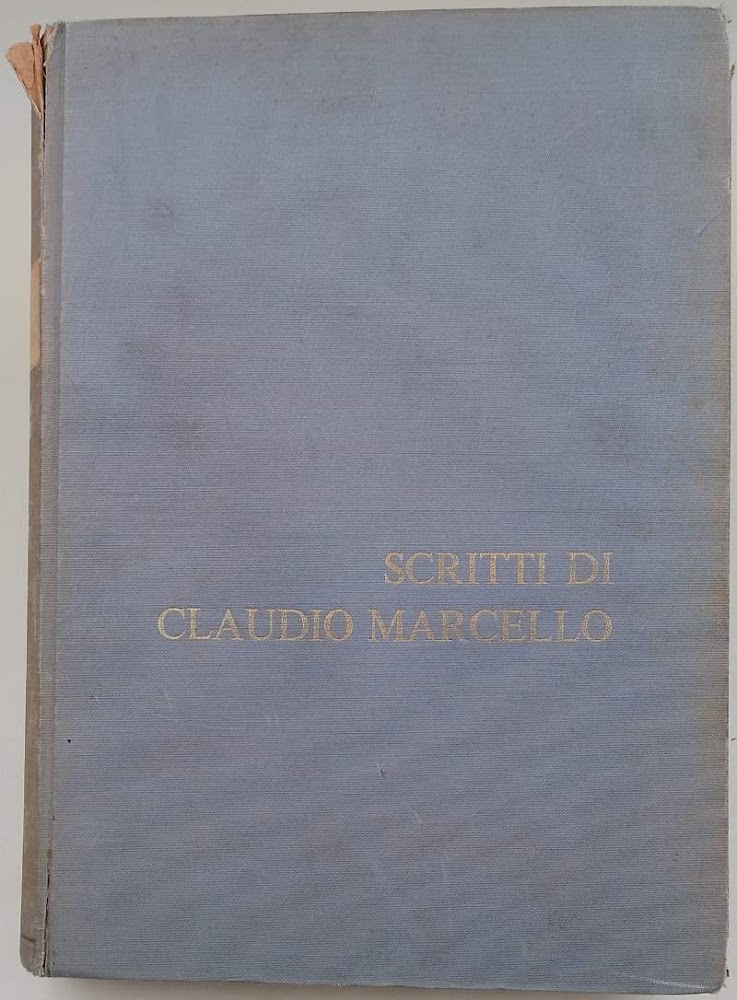 SCRITTI DI CLAUDIO MARCELLO(1969)