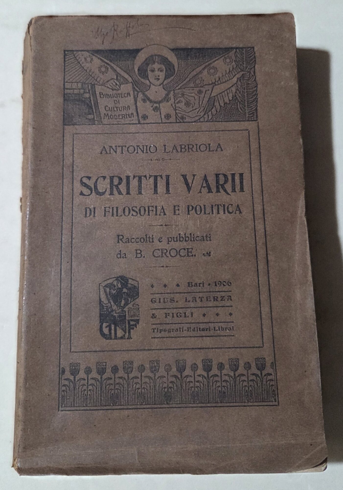 Scritti vari di filosofia e politica