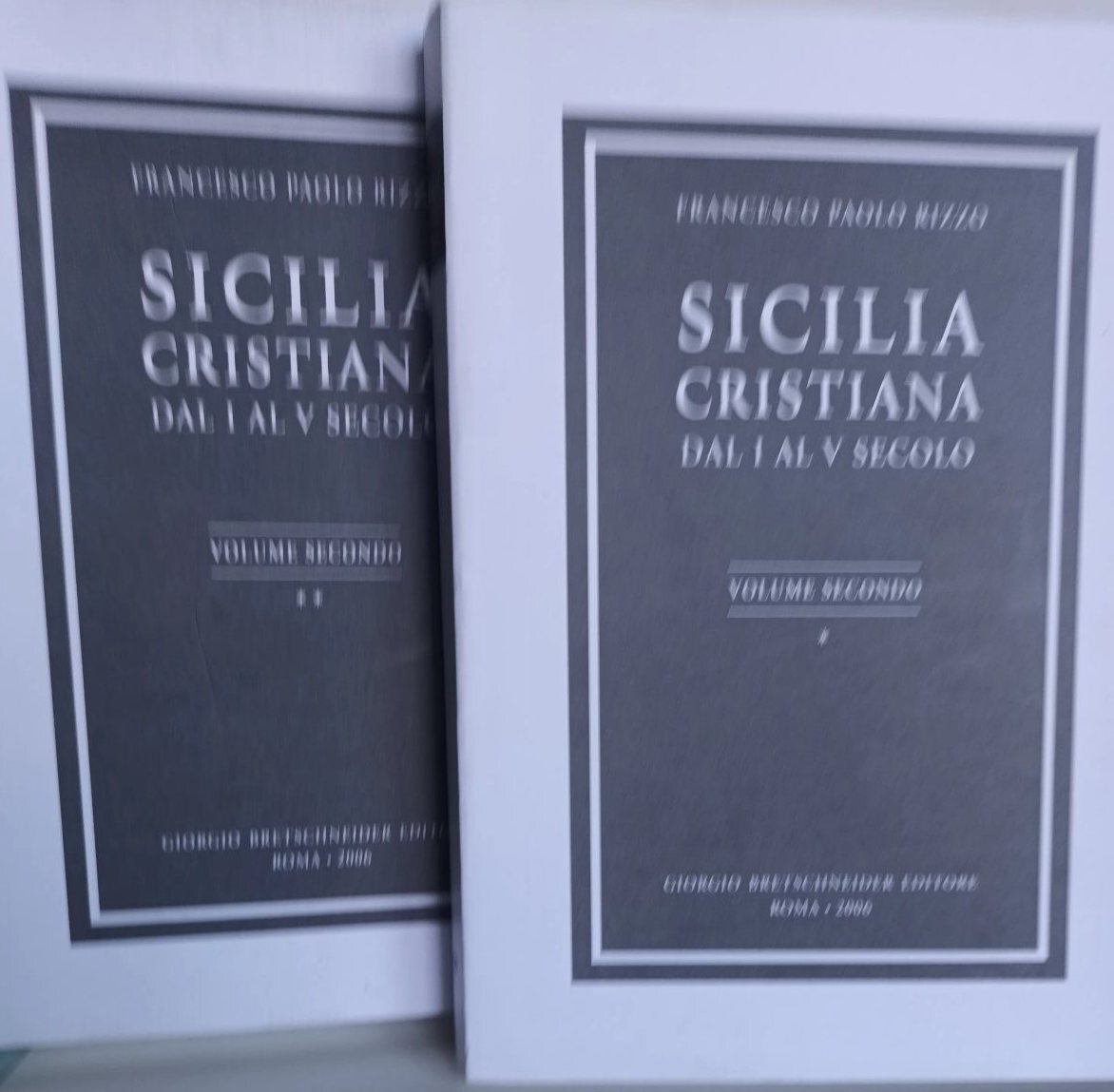 Sicilia cristiana dal I al V secolo- 2 voll.