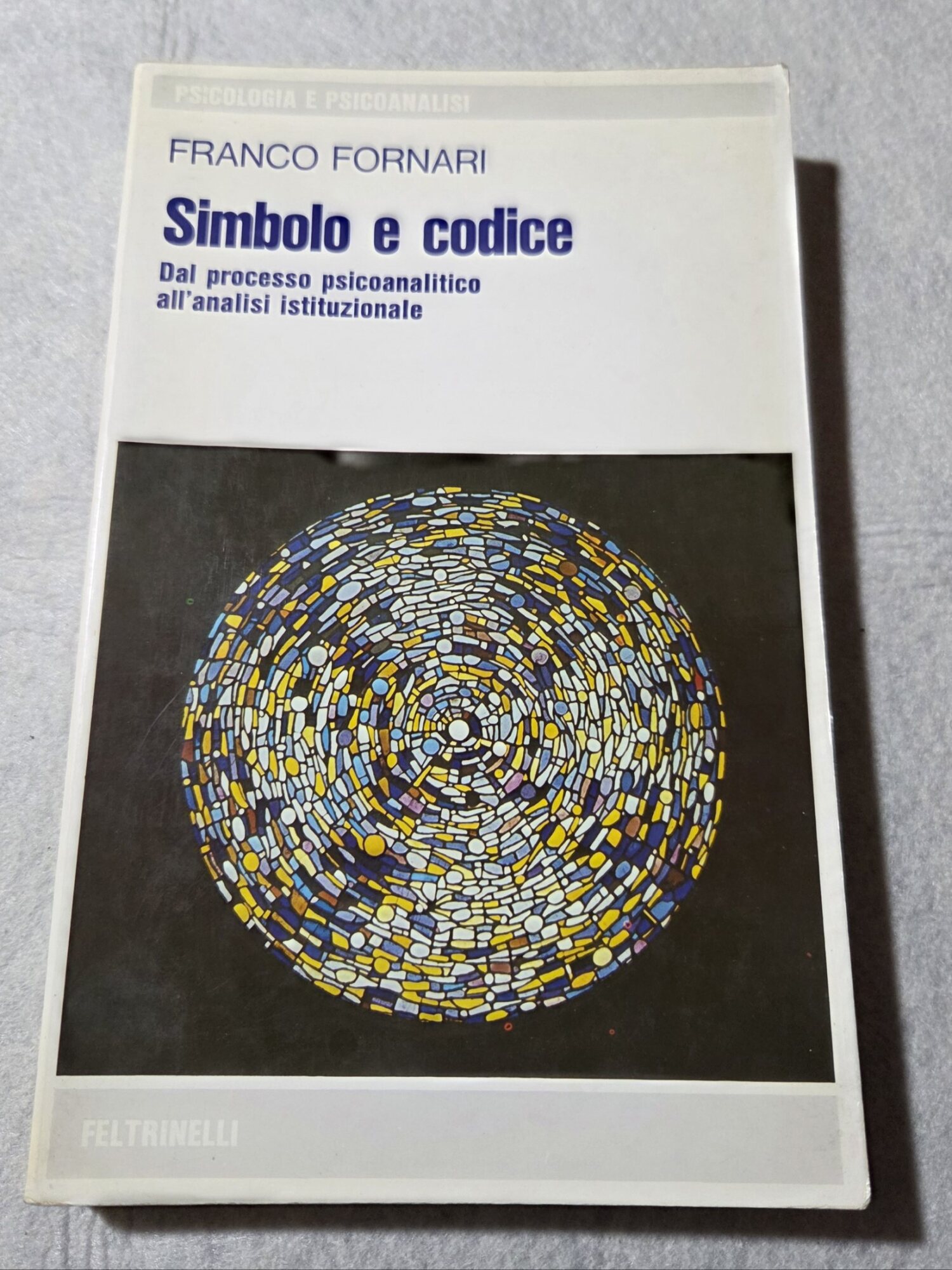 Simbolo e codice - Dal processo psicoanalitico all'analisi istituzionale
