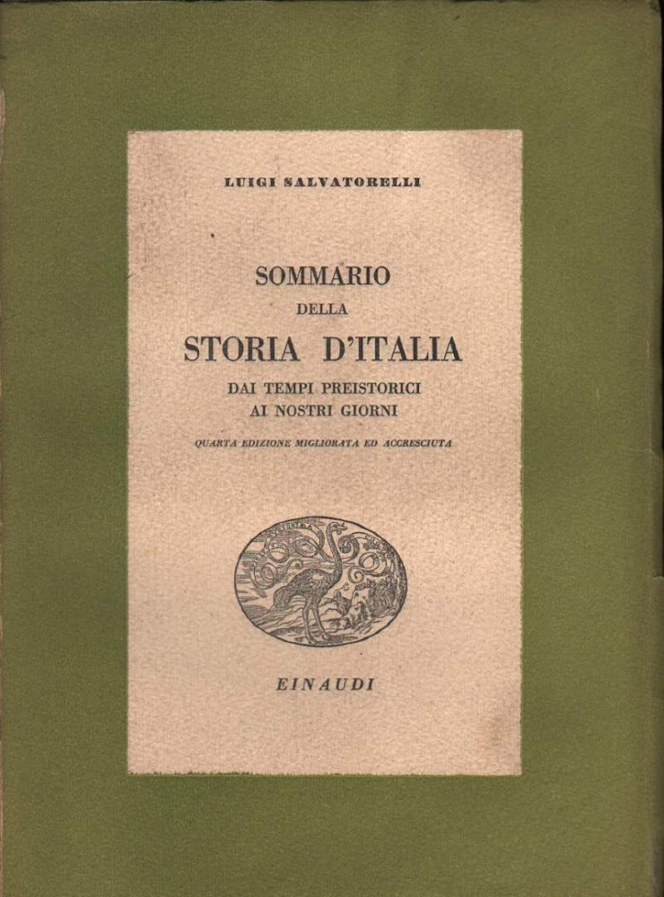 SOMMARIO DELLA STORIA D'ITALIA (1943)