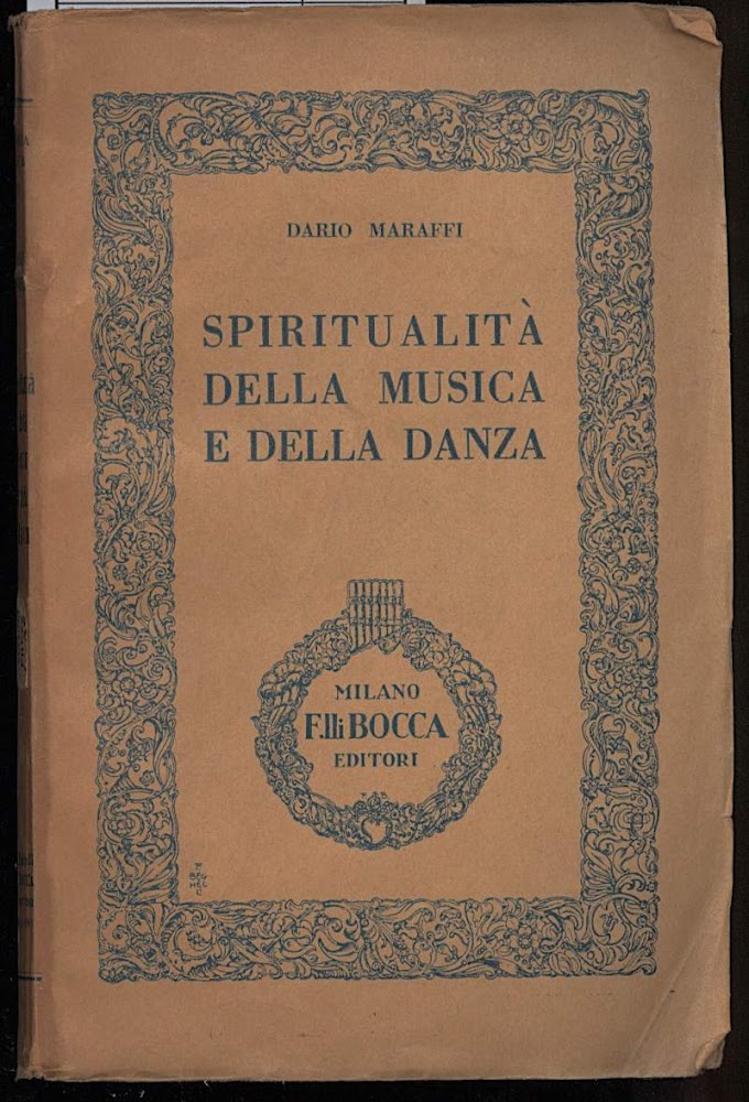 SPIRITUALITA DELLA MUSICA E DELLA DANZA