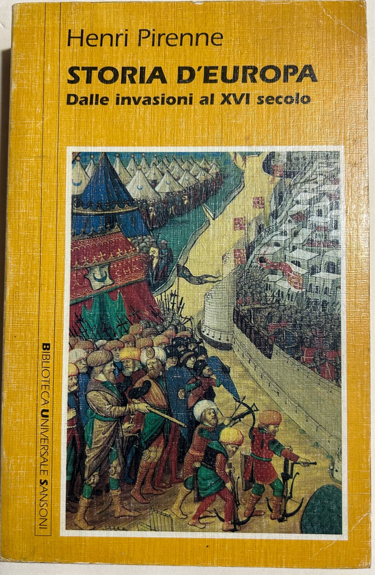 Storia d'Europa- dalle invasioni al XVI secolo