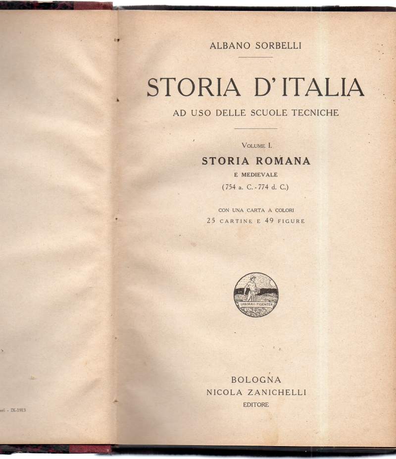 STORIA D'ITALIA ad uso delle scuole tecniche - 3 voll …