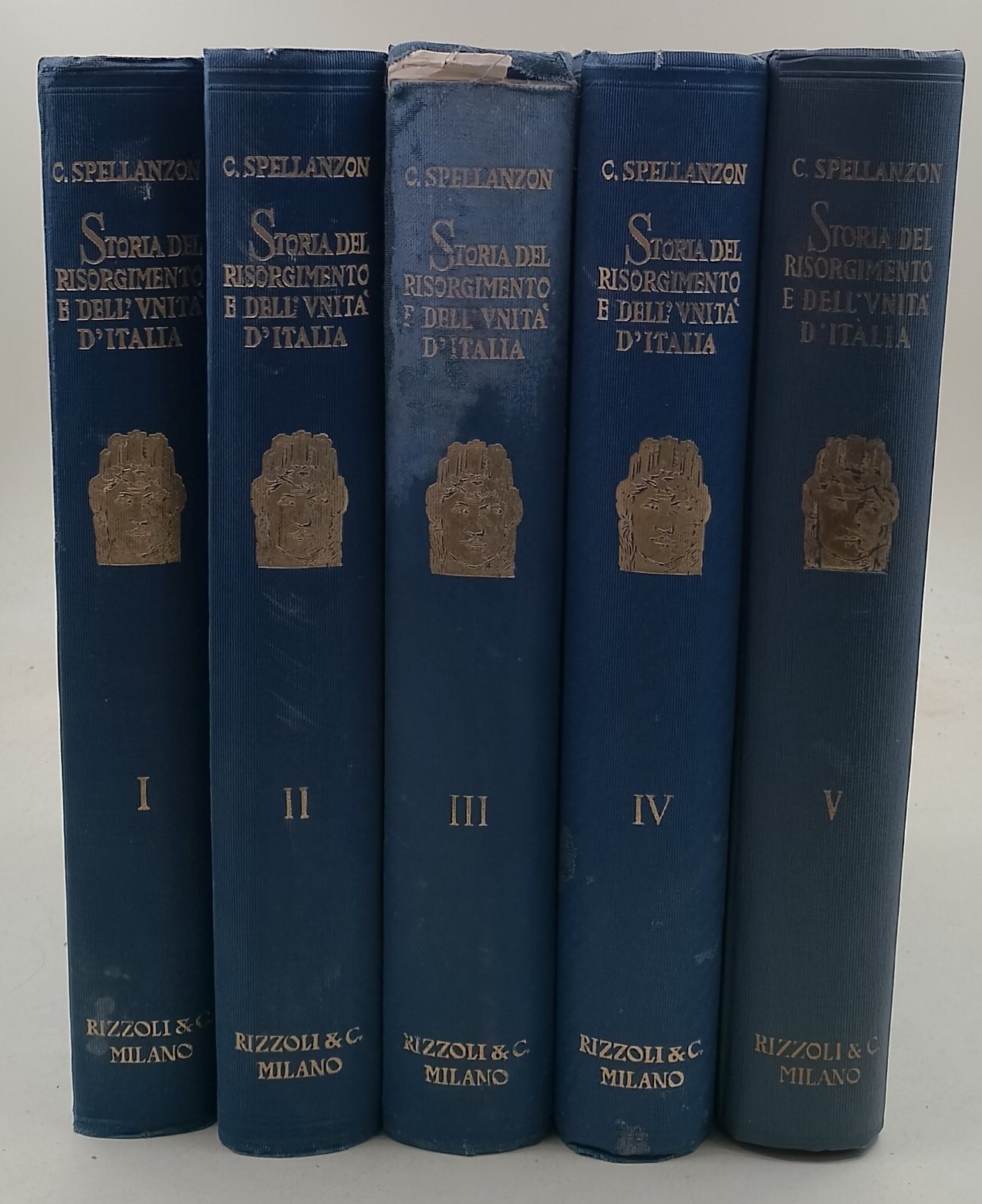 Storia del Risorgimento e dell'Unita' d'Italia- 5 voll.