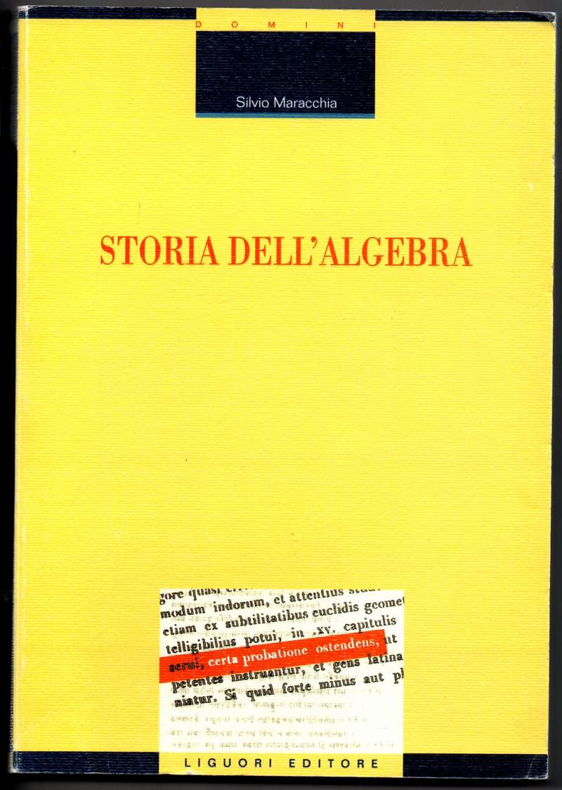 STORIA DELL'ALGEBRA