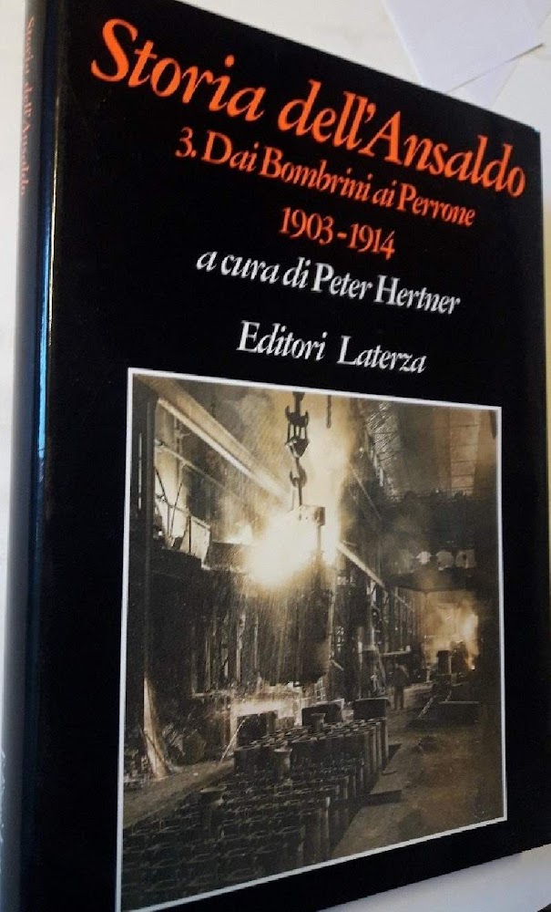 STORIA DELL'ANSALDO-3- DAI BOMBRINI AI PERRONE 1903-1914(1996)