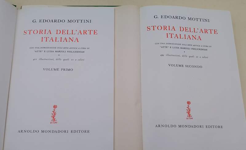 STORIA DELL'ARTE ITALIANA CON UNA INTRODUZIONE SULL'ARTE ANTICA A C …