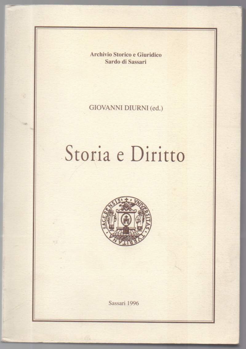 STORIA E DIRITTO in ricordo di Guido Astuti