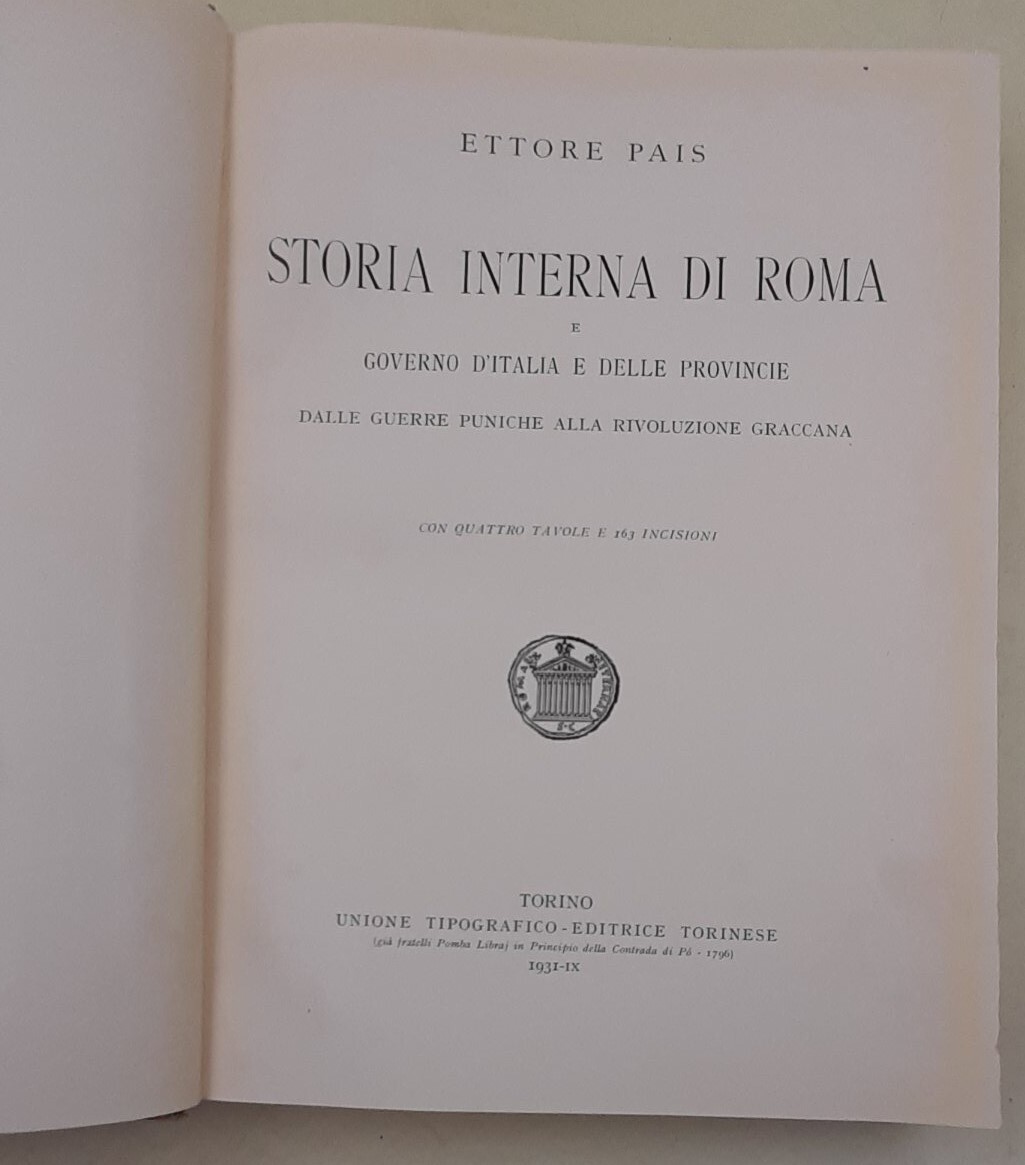 Storia interna di Roma e del Govrno d'Italia e delle …